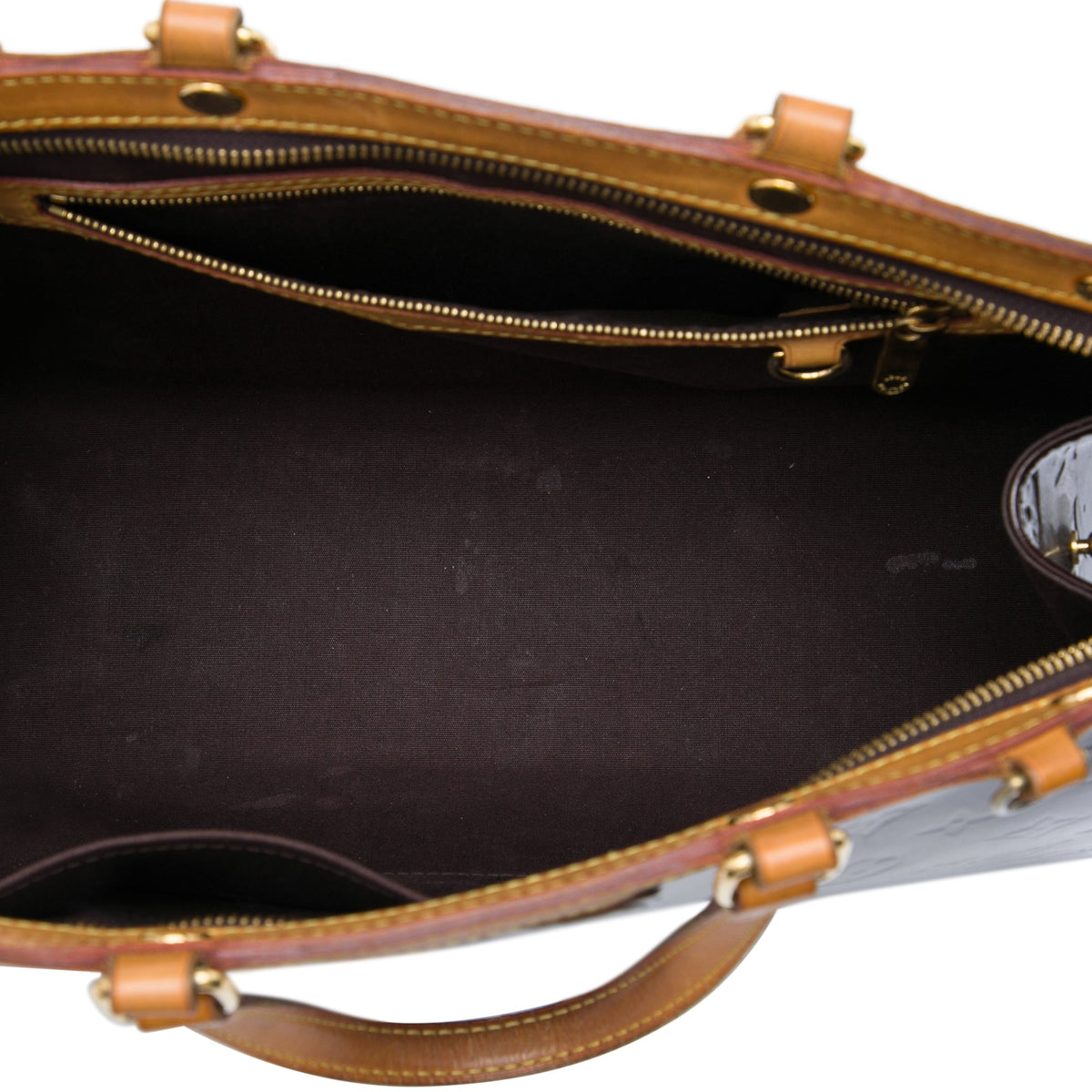Louis Vuitton Monogram Vernis Brea MM — Purple