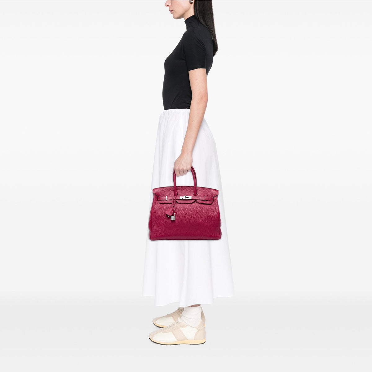 Hermès Clemence Birkin Retourne 35