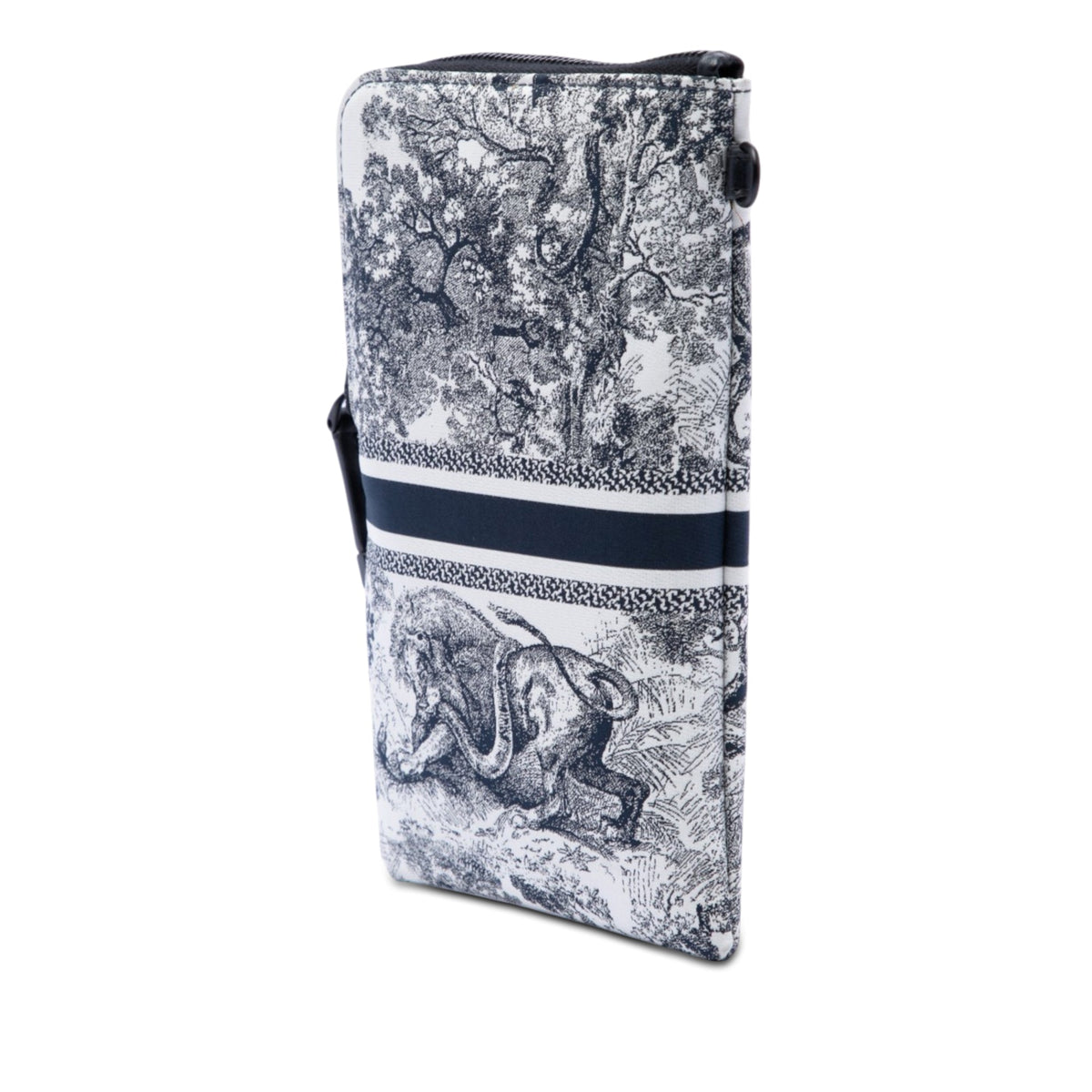 Dior Technical Fabric Embroidered Toile De Jouy DiorTravel Multifunction Pouch