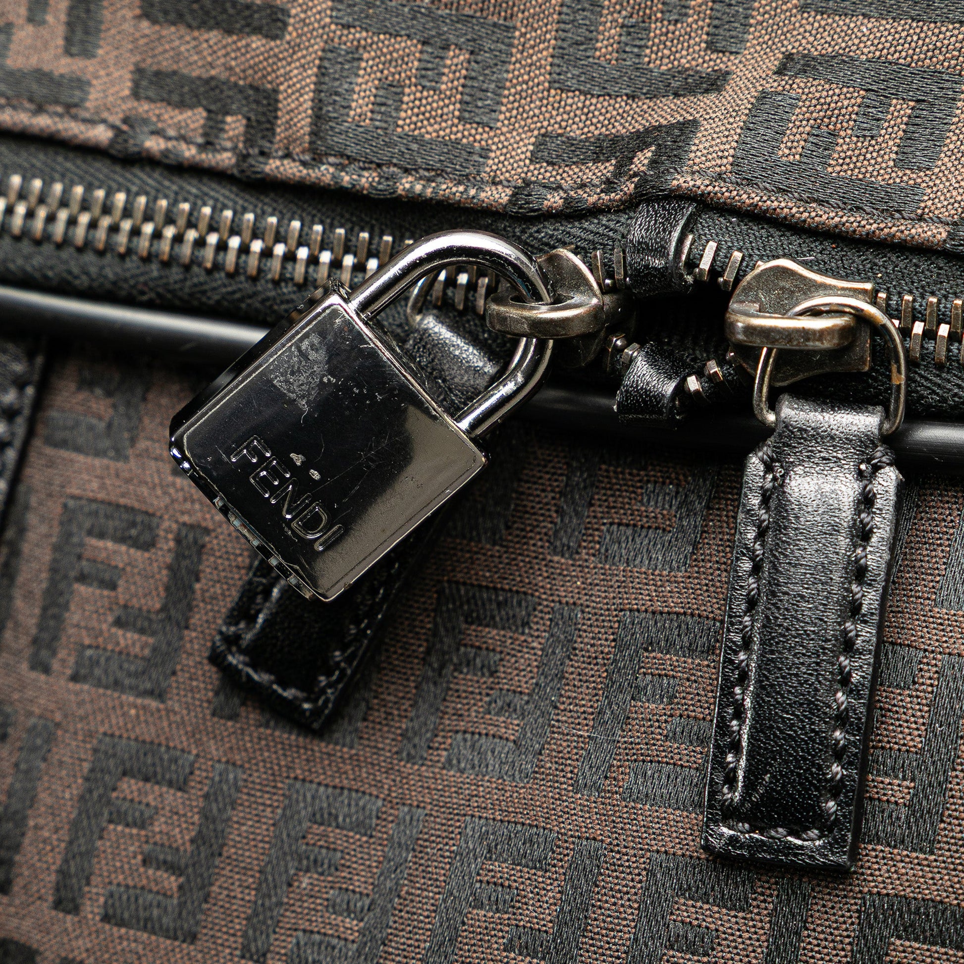 Fendi Zucchino Canvas Travel Bag