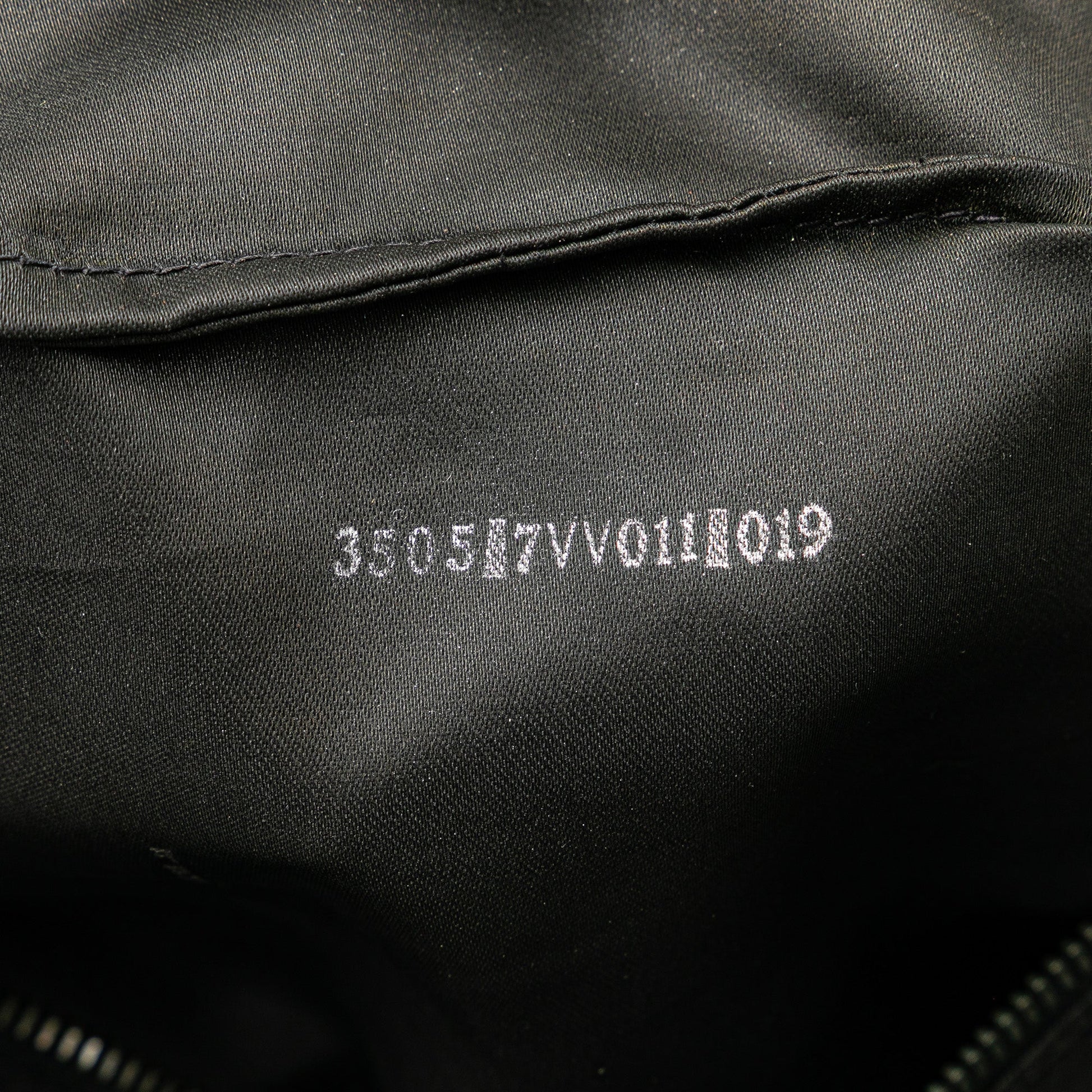 Fendi Zucchino Canvas Travel Bag
