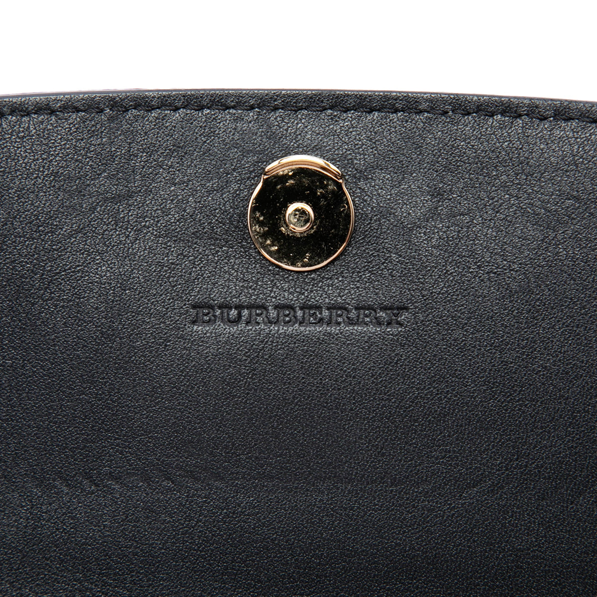 Burberry House Check Canvas and Leather Henley Wallet on Chain — Beige