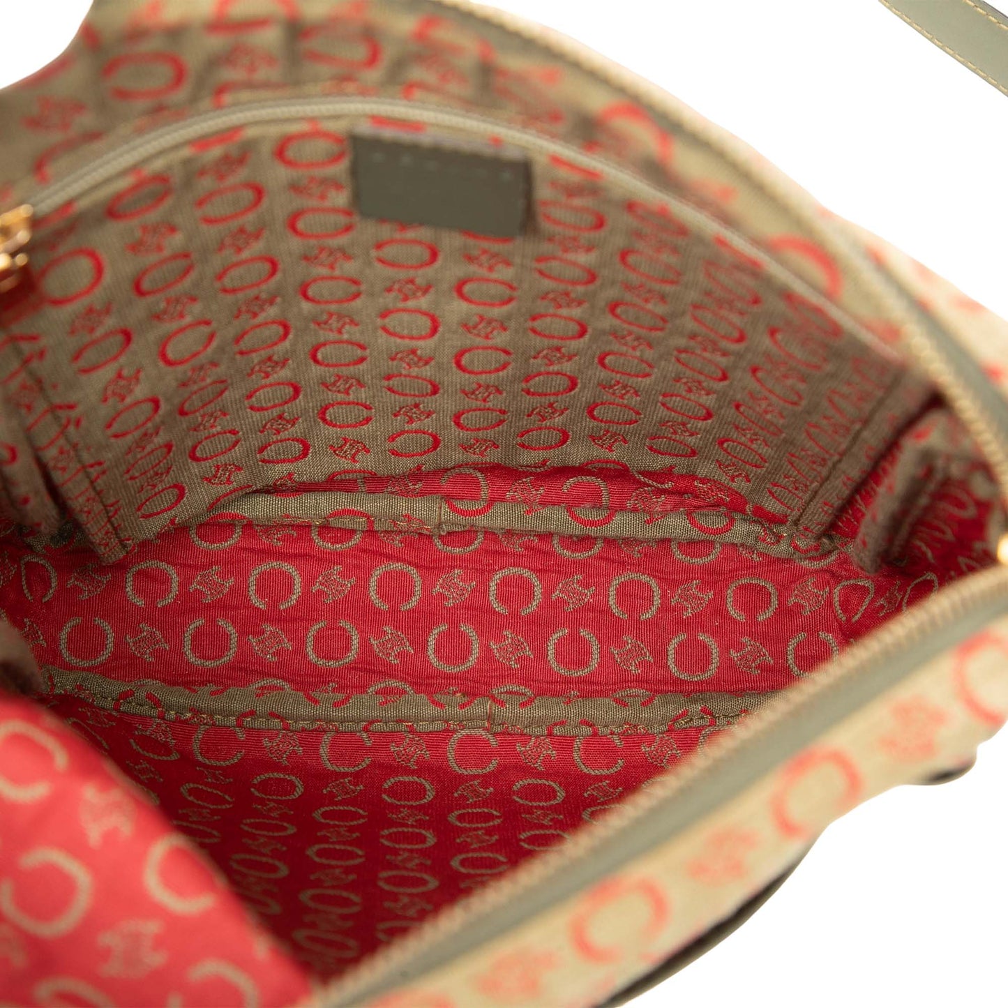 Celine C Macadam Canvas Crossbody