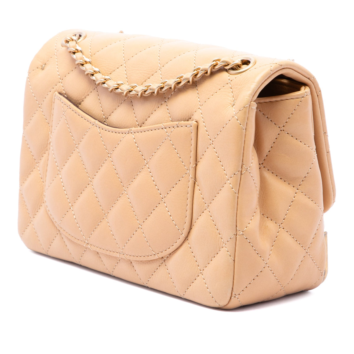 Chanel Mini Quilted Calfskin Rock The Corner Flap