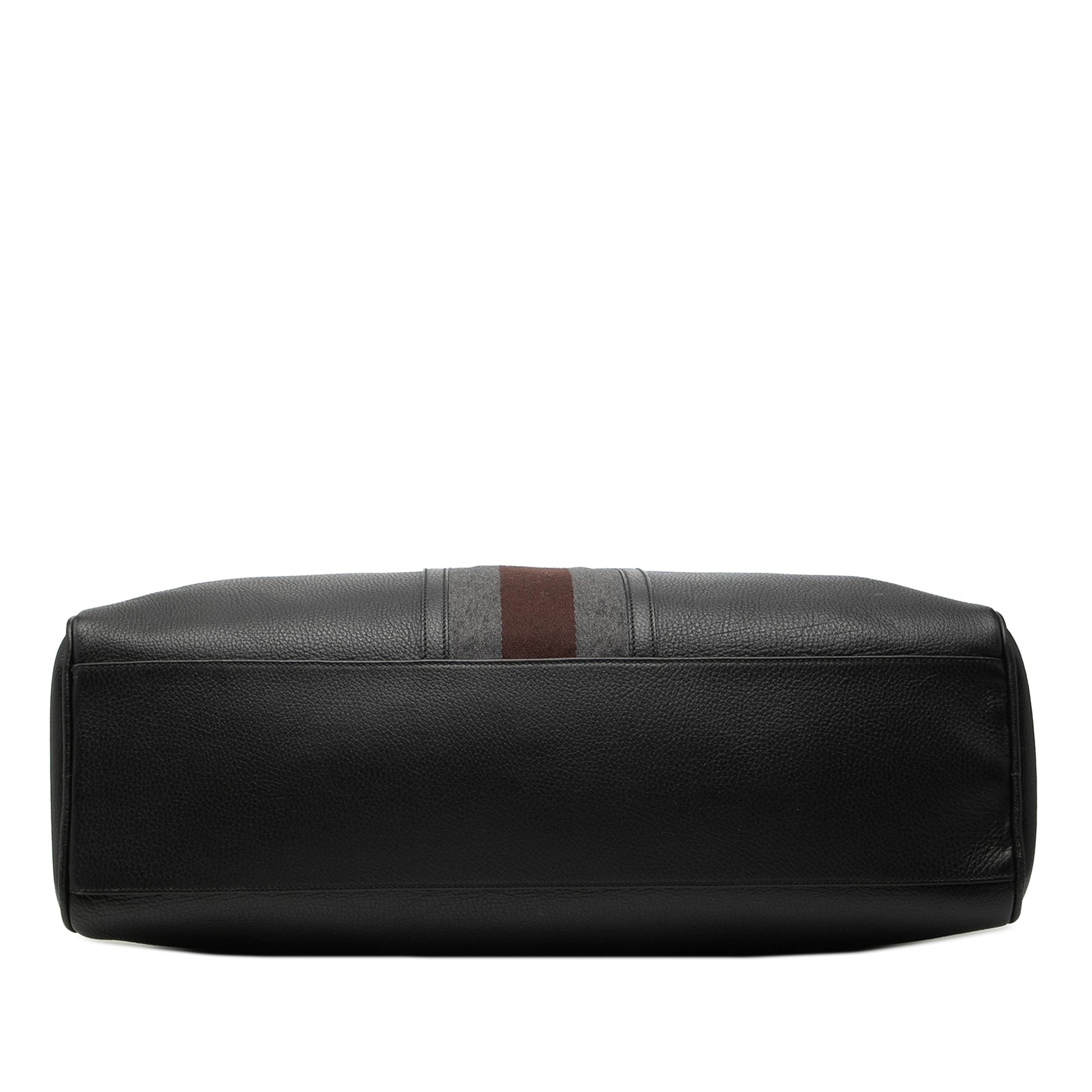Gucci Web Leather Travel Bag