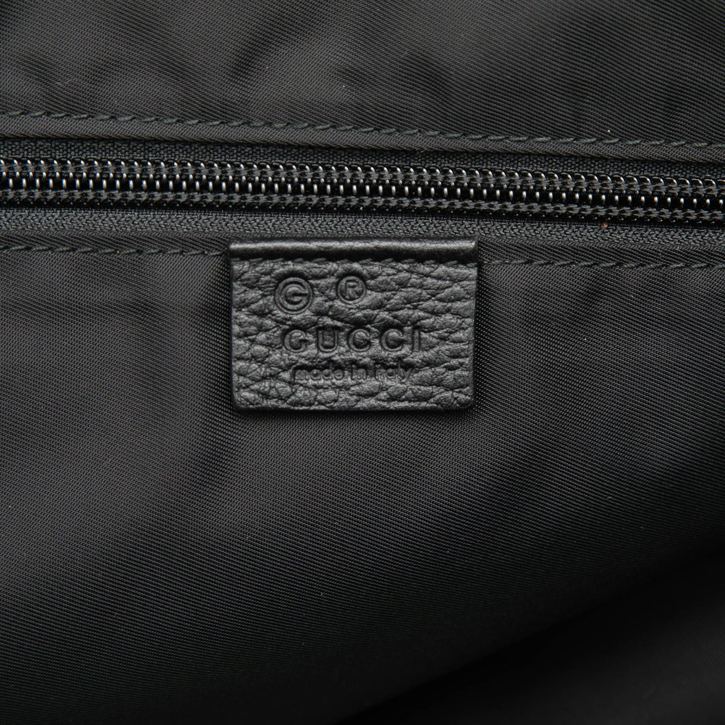 Gucci Web Leather Travel Bag