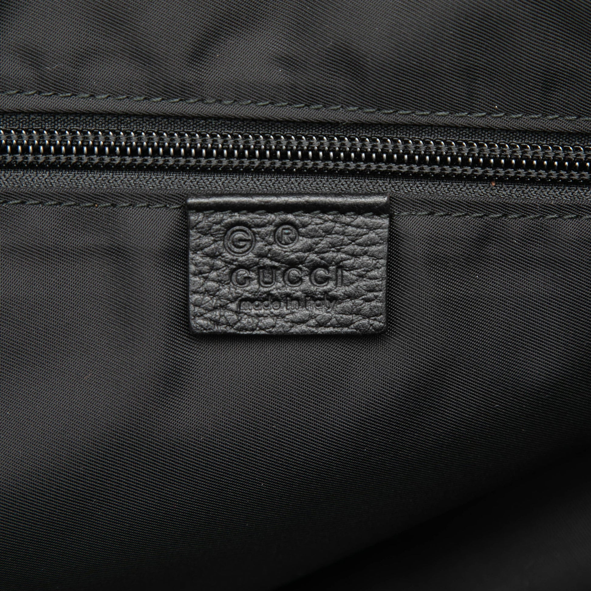 Gucci Web Leather Travel Bag