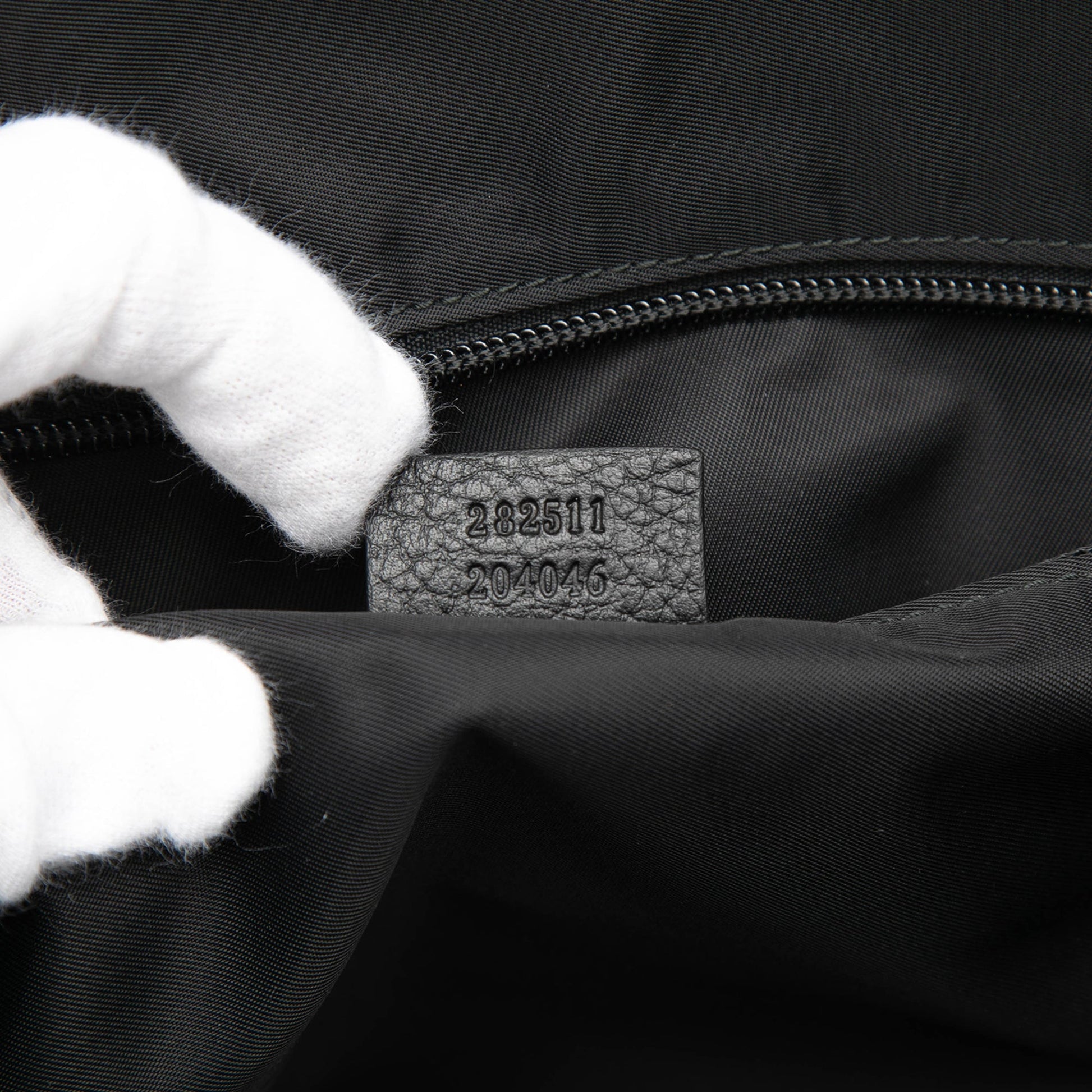 Gucci Web Leather Travel Bag