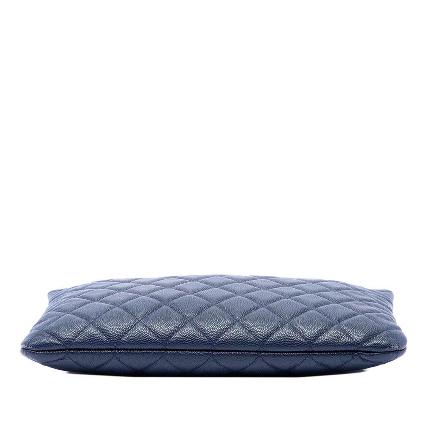 Chanel Medium Quilted Caviar O Case Clutch