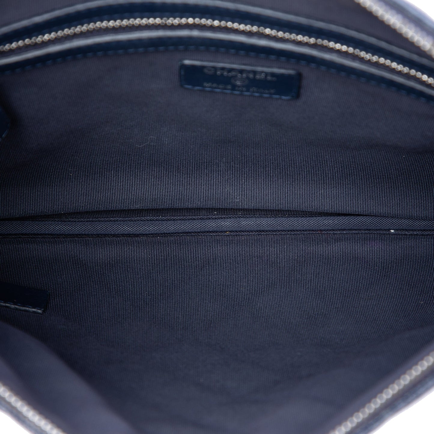 Chanel Medium Quilted Caviar O Case Clutch