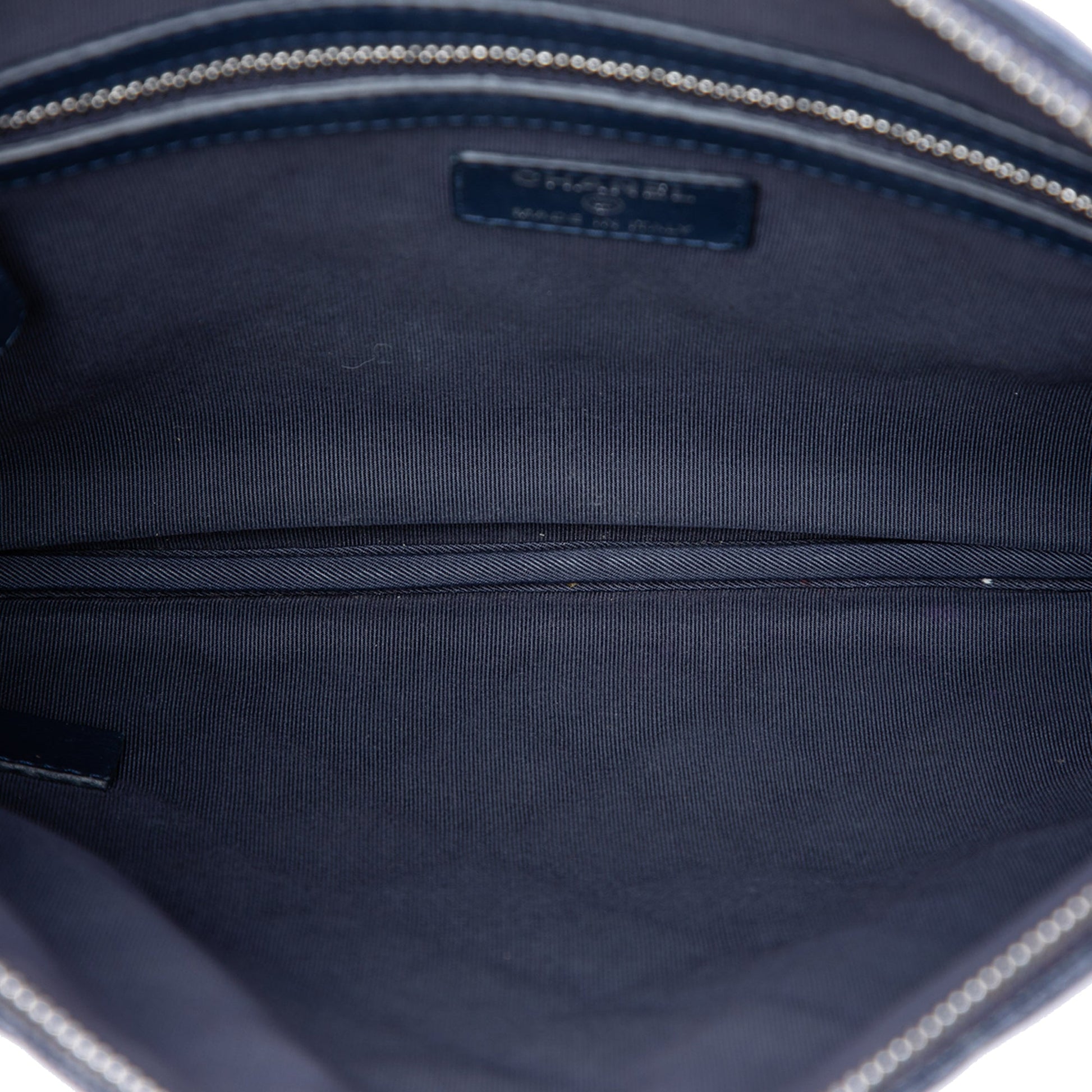Chanel Medium Quilted Caviar O Case Clutch