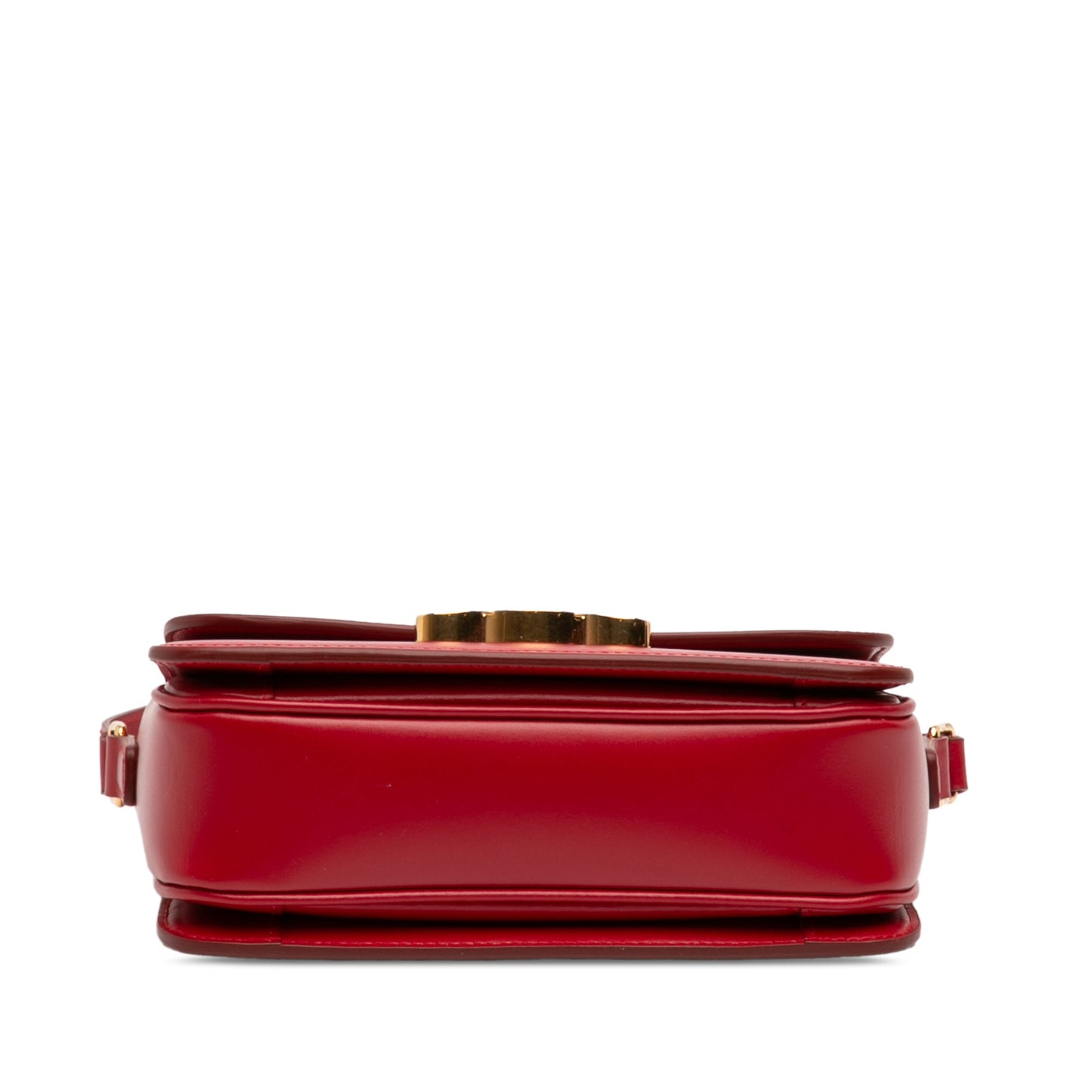 Celine Teen Shiny Calfskin Triomphe Crossbody