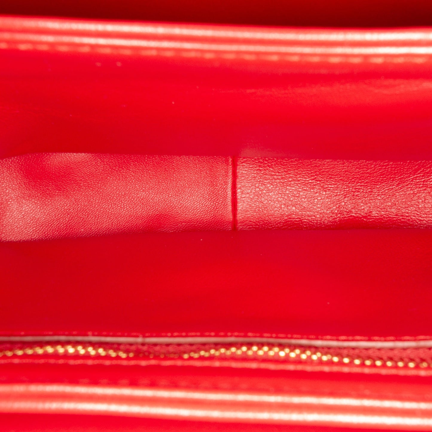 Celine Teen Shiny Calfskin Triomphe Crossbody