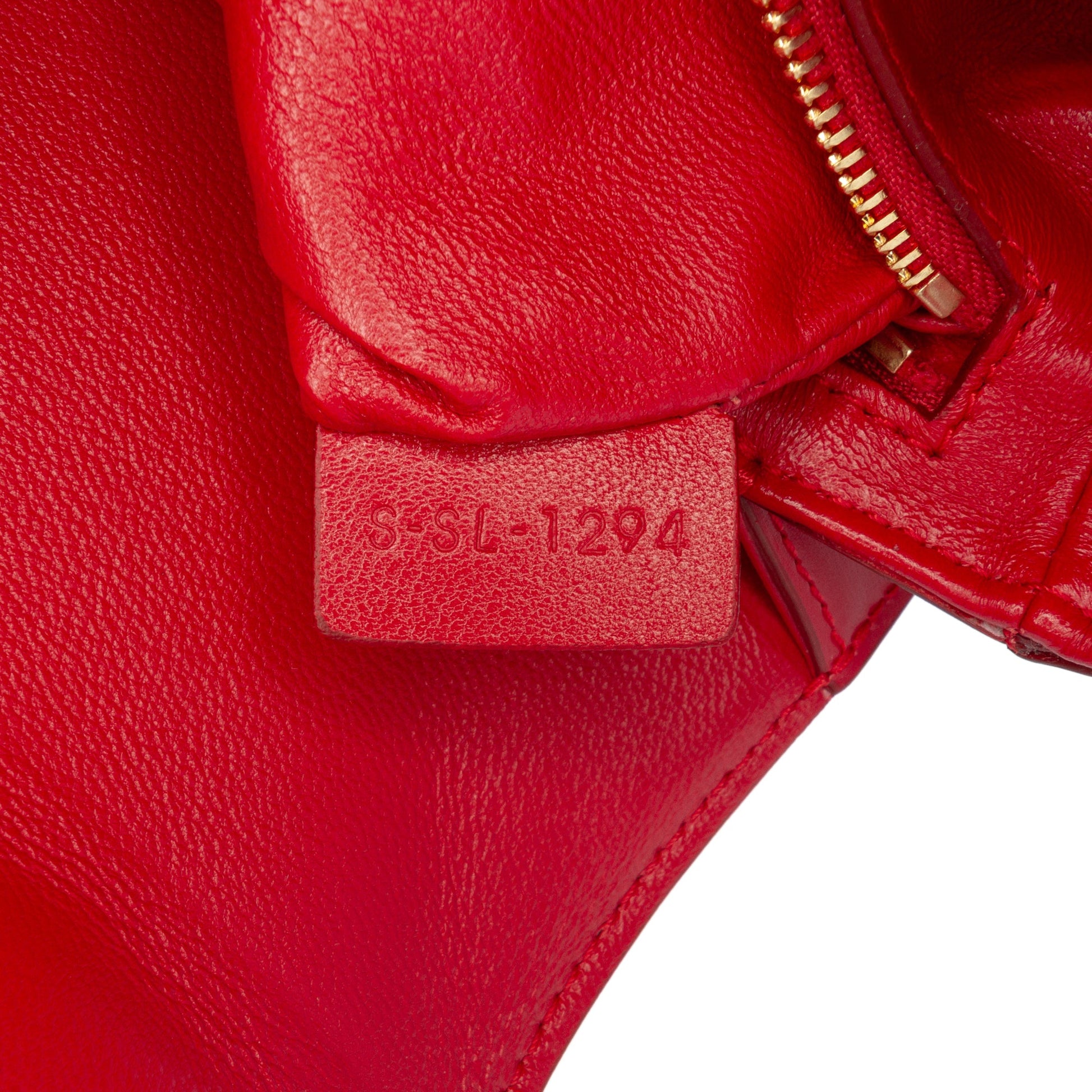 Celine Teen Shiny Calfskin Triomphe Crossbody