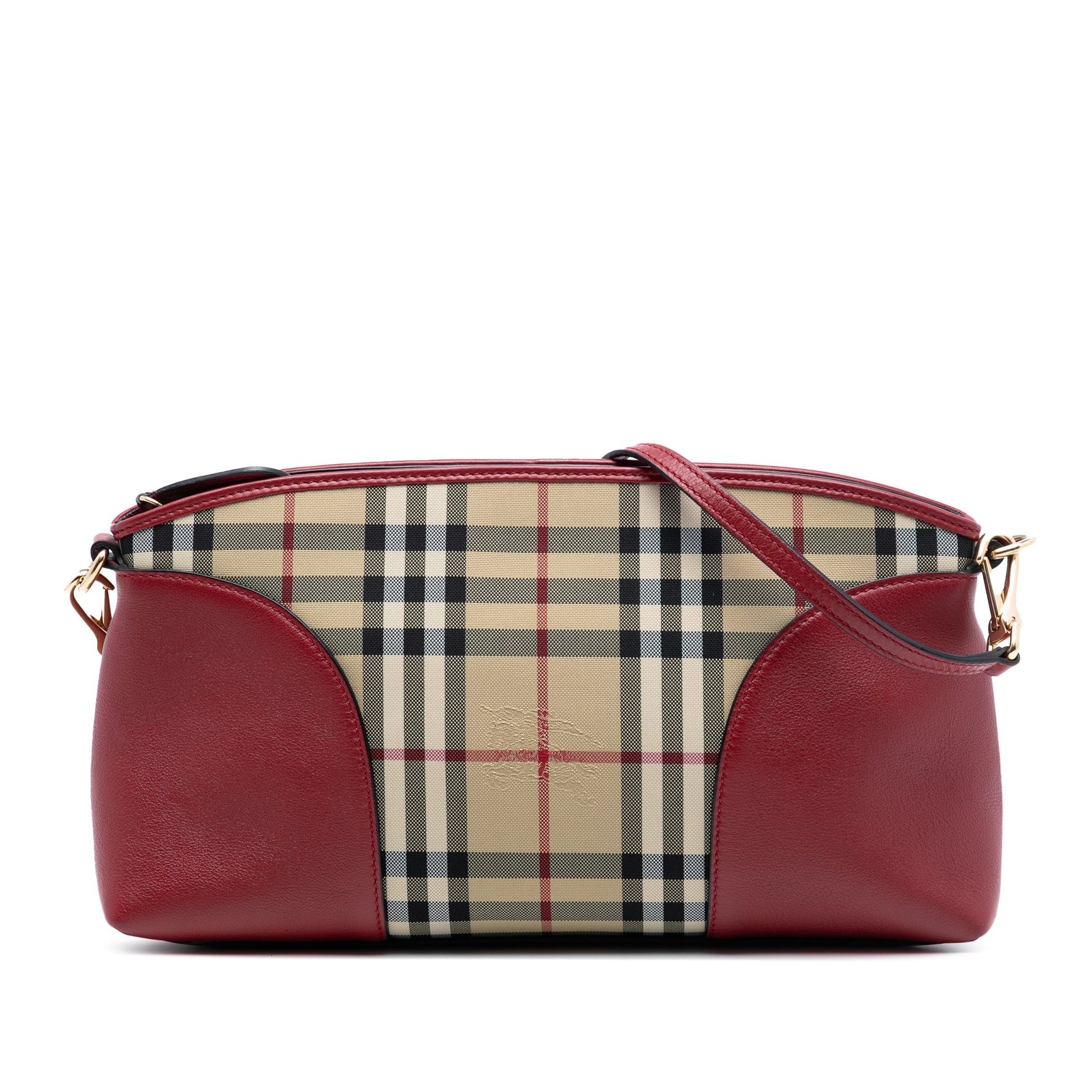Burberry Haymarket Check Coated Canvas Chichester Crossbody