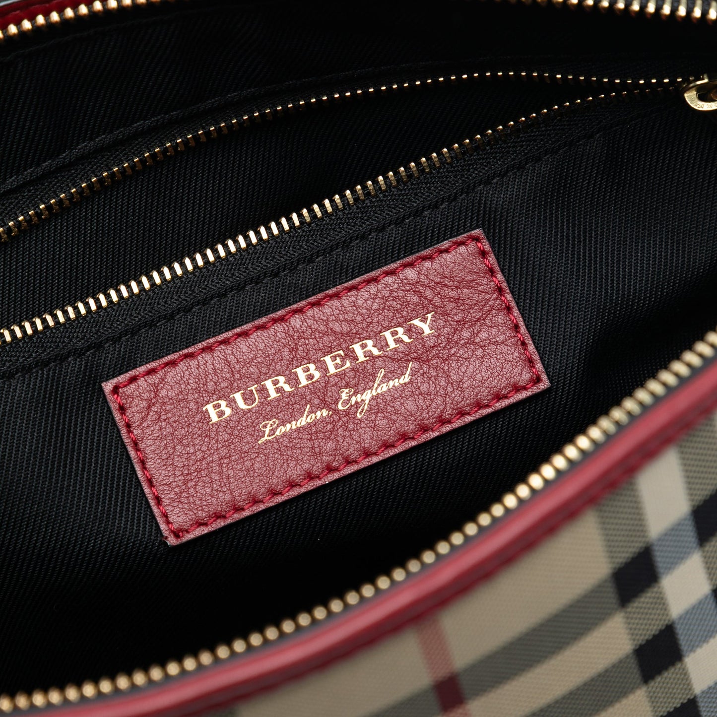 Burberry Haymarket Check Coated Canvas Chichester Crossbody