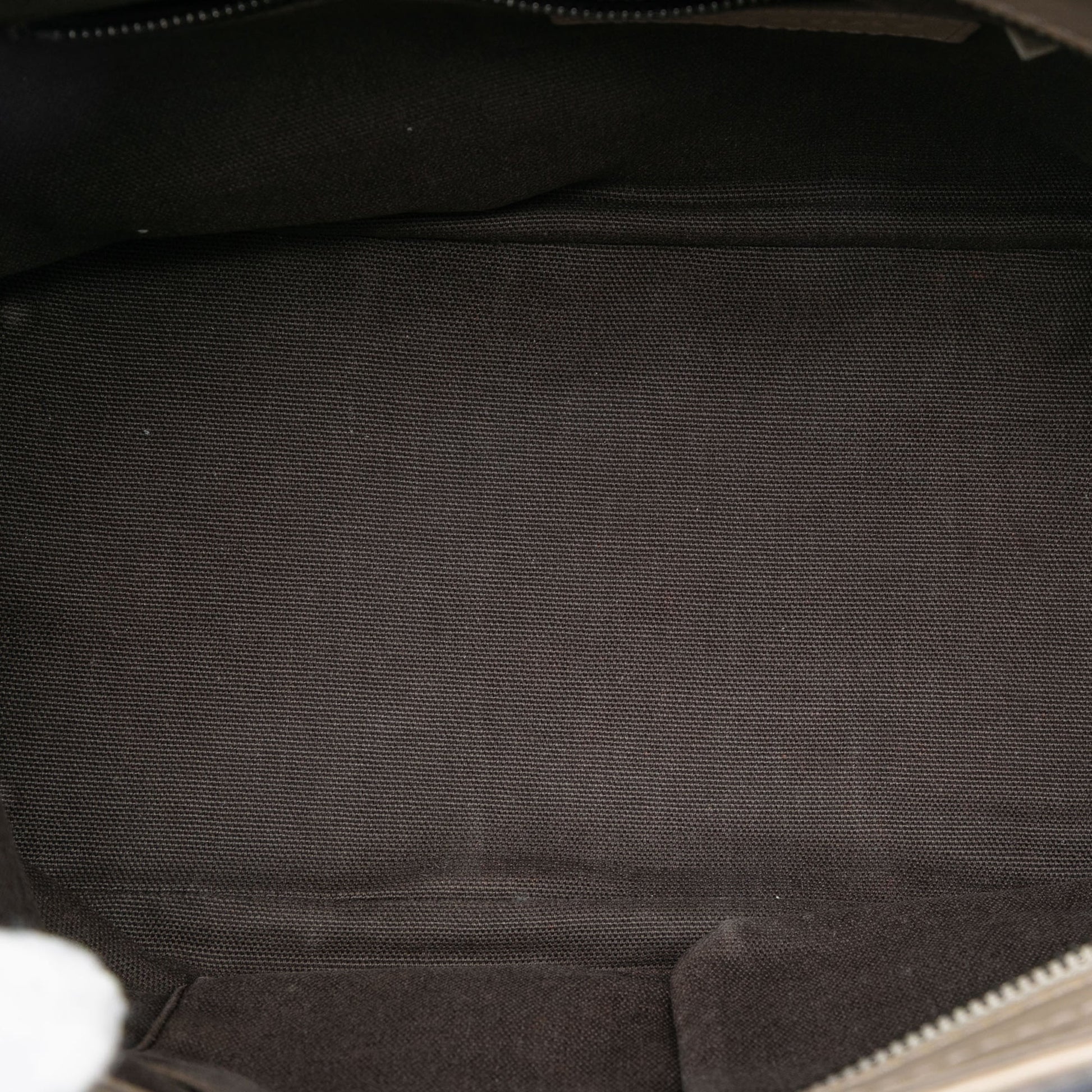 Burberry Smoke Check Coated Canvas Heathcliff Satchel