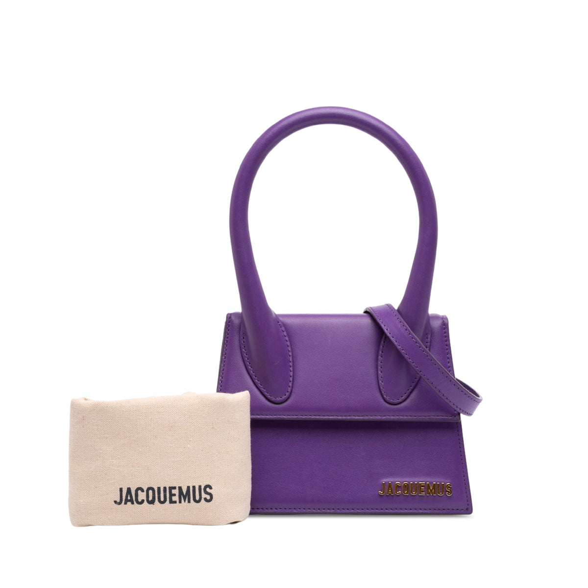 Jacquemus Leather Le Chiquito Moyen
