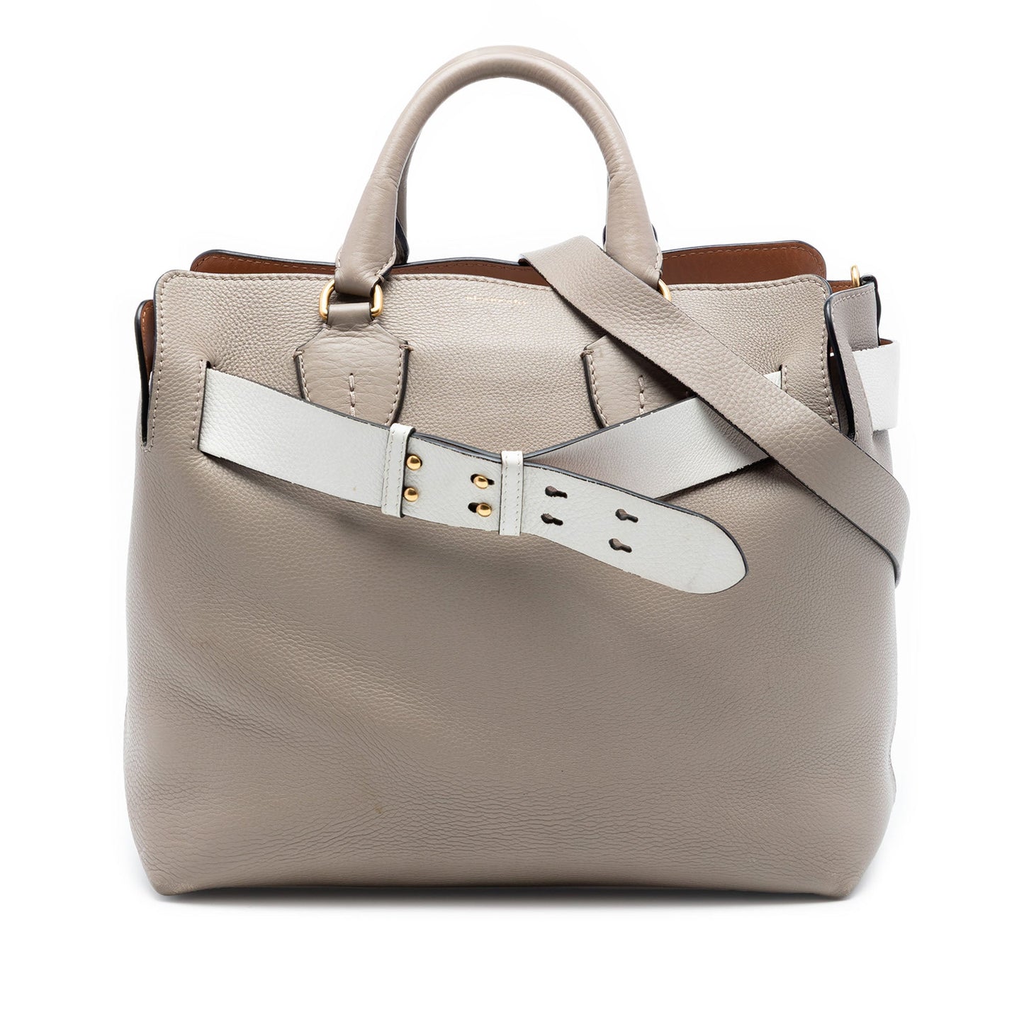 Burberry Medium Bicolor Leather Marais Belt Bag