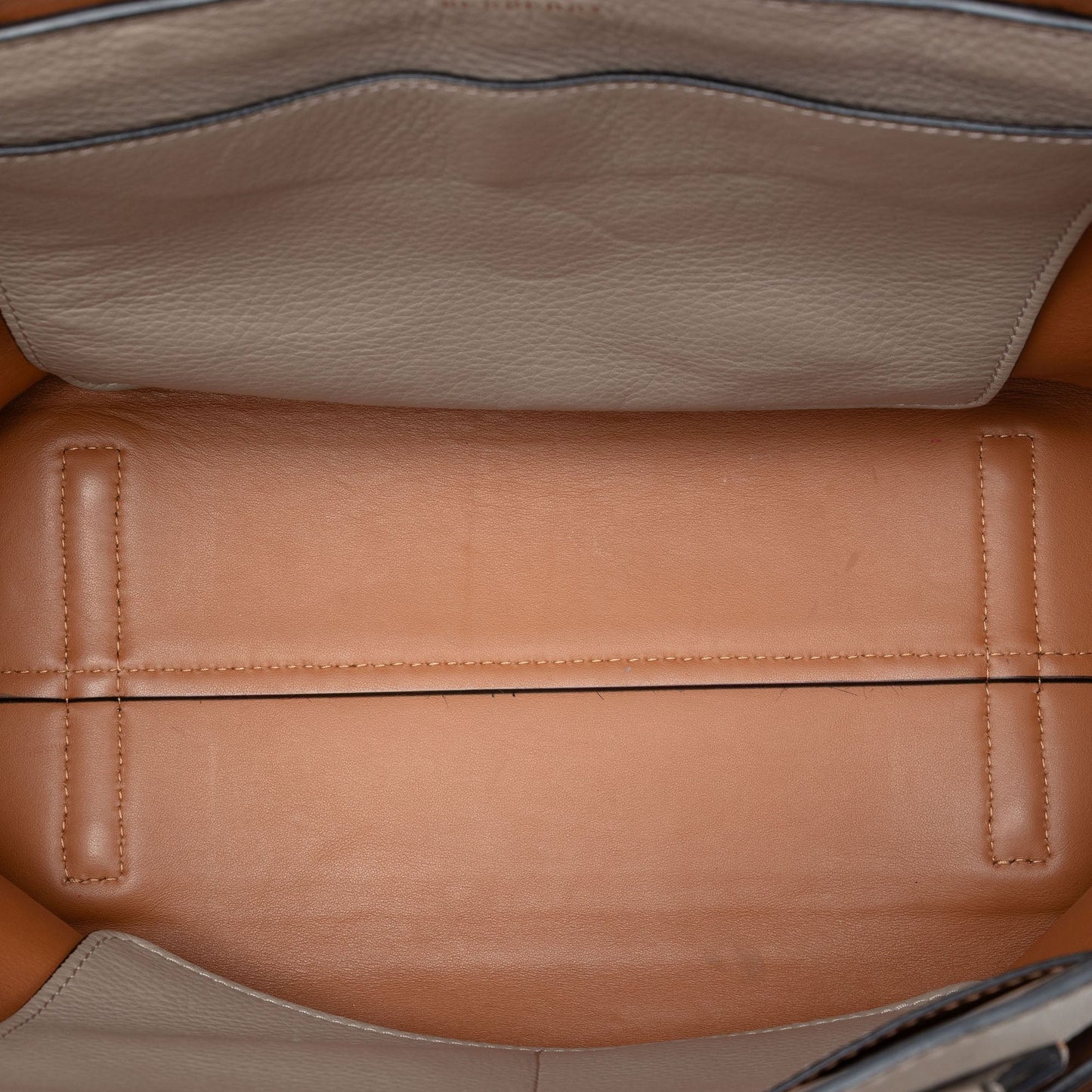 Burberry Medium Bicolor Leather Marais Belt Bag