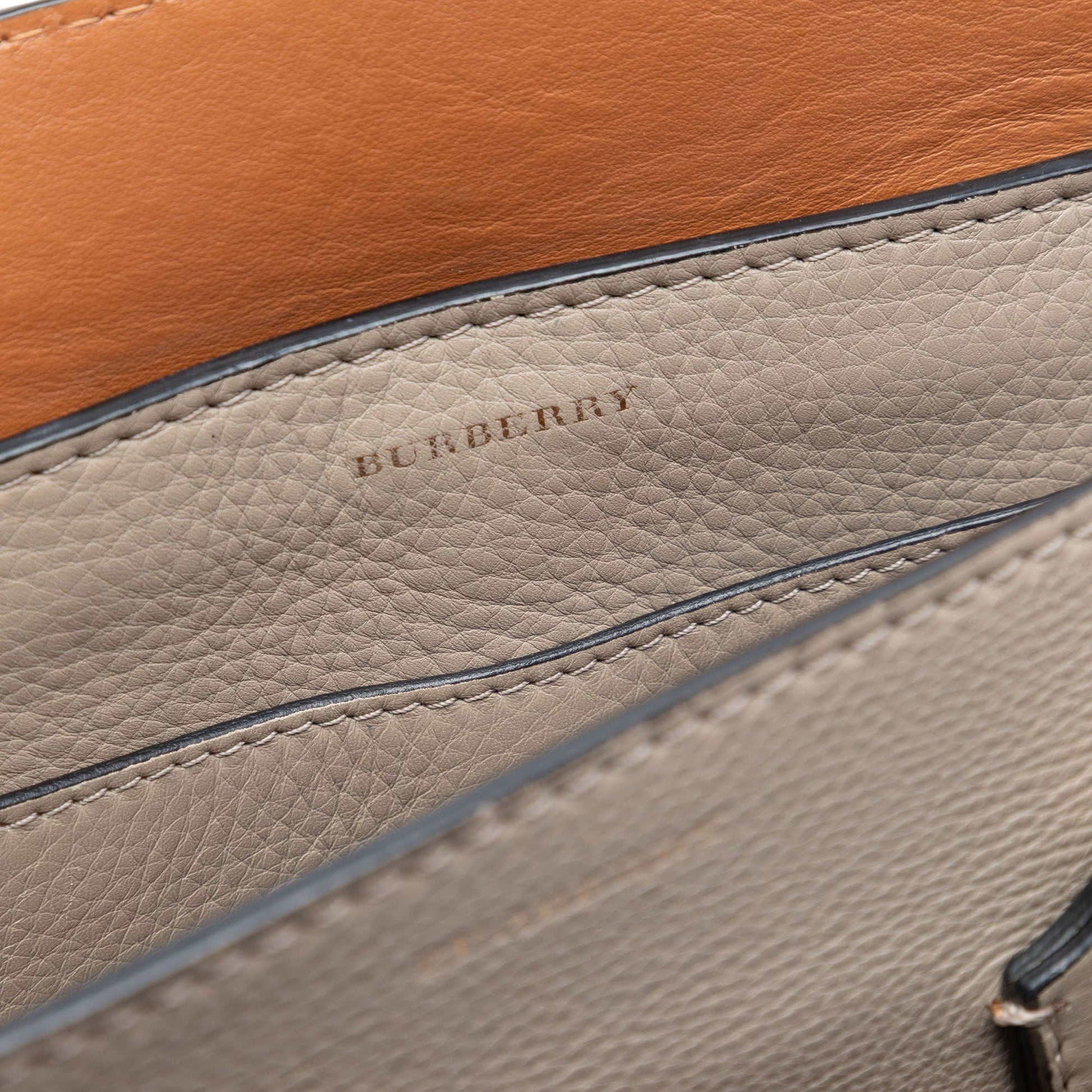 Burberry Medium Bicolor Leather Marais Belt Bag