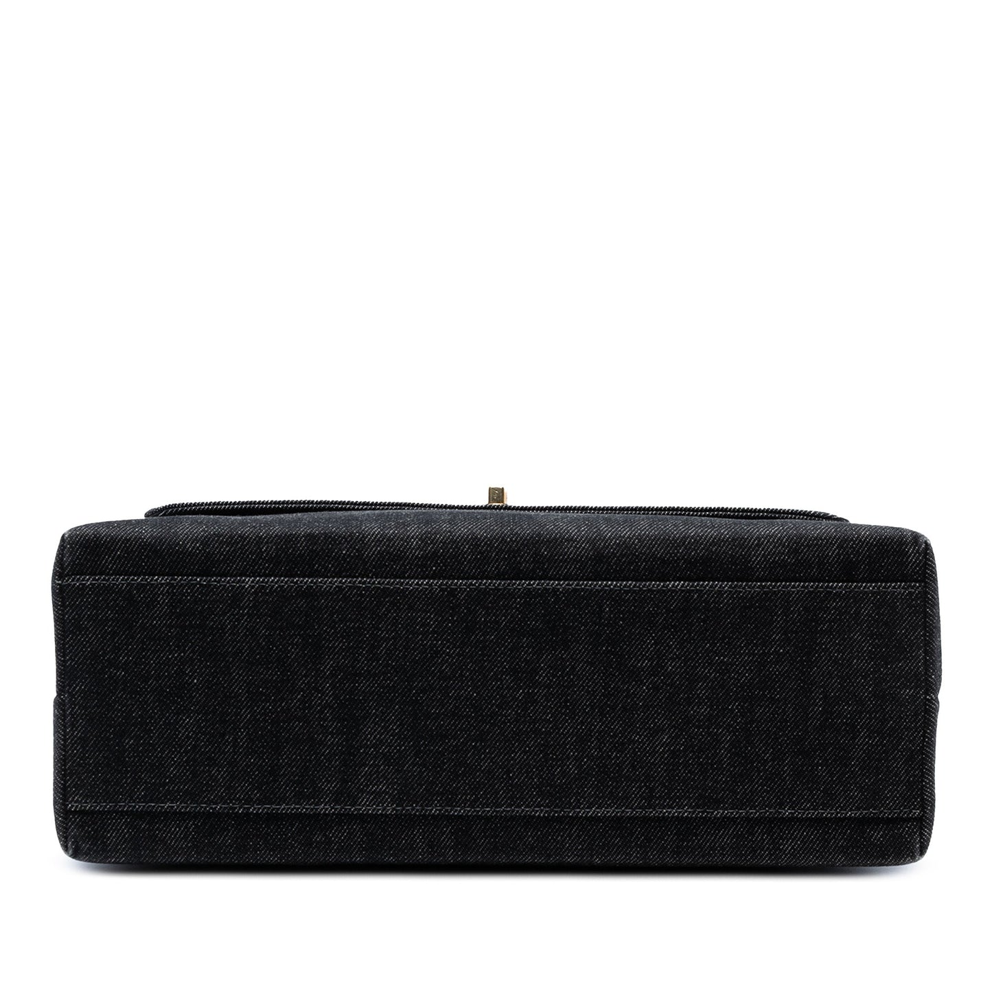 Chanel CC Denim Kelly Top Handle Bag