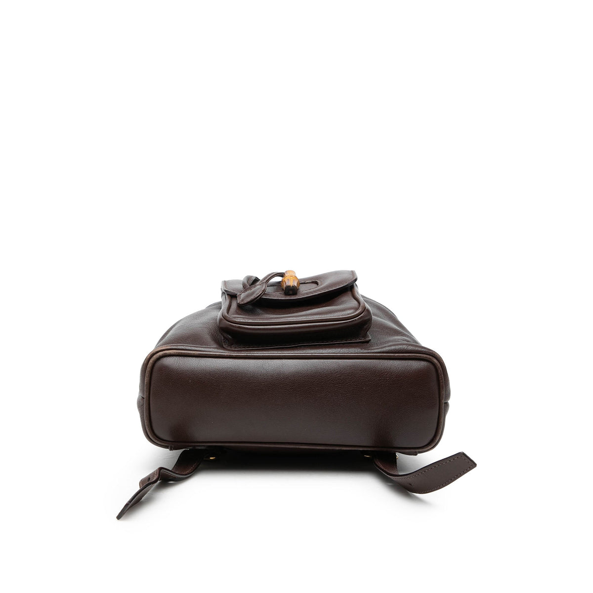 Gucci Mini Calfskin Bamboo Drawstring Backpack
