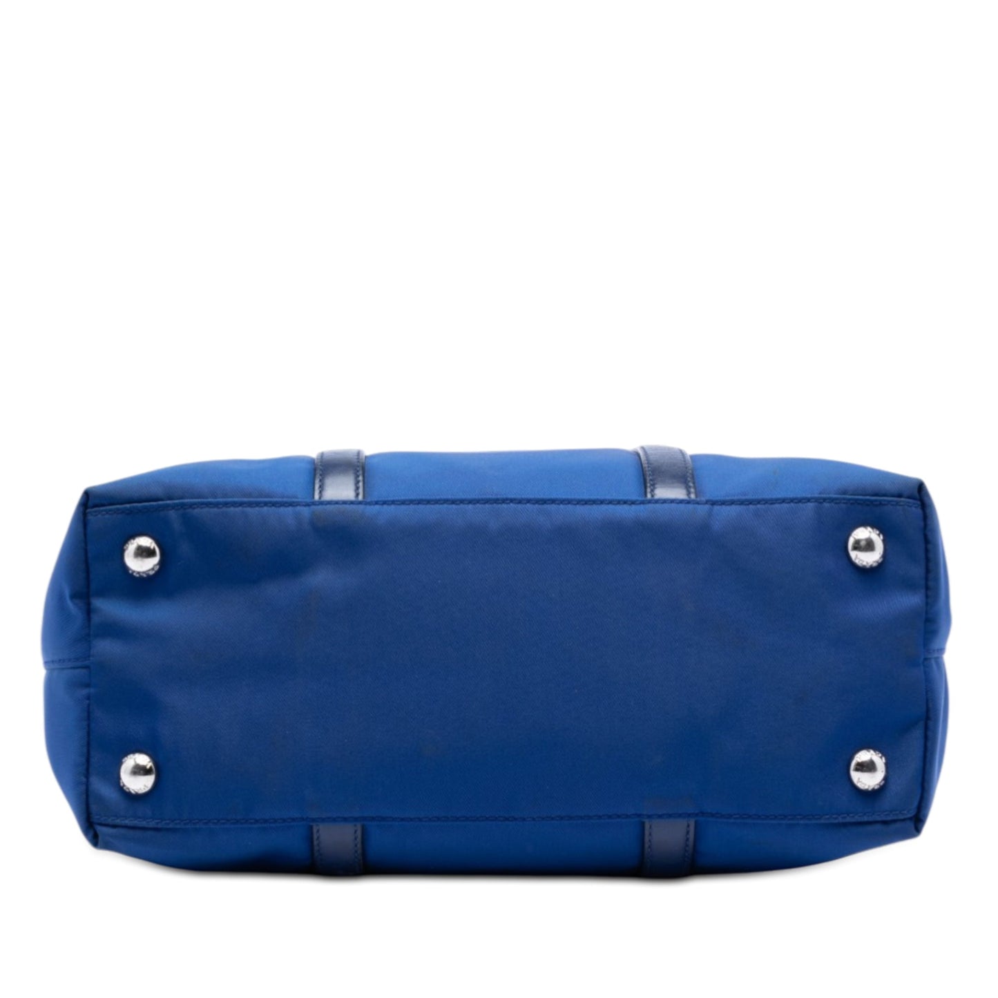 Vitello Trimmed Tessuto Satchel