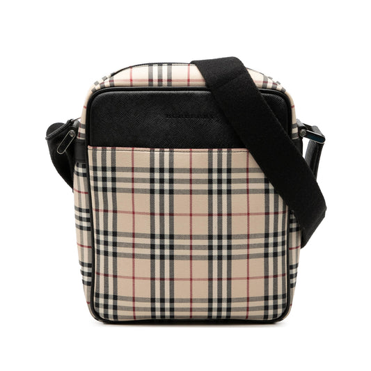 Burberry House Check Canvas Crossbody