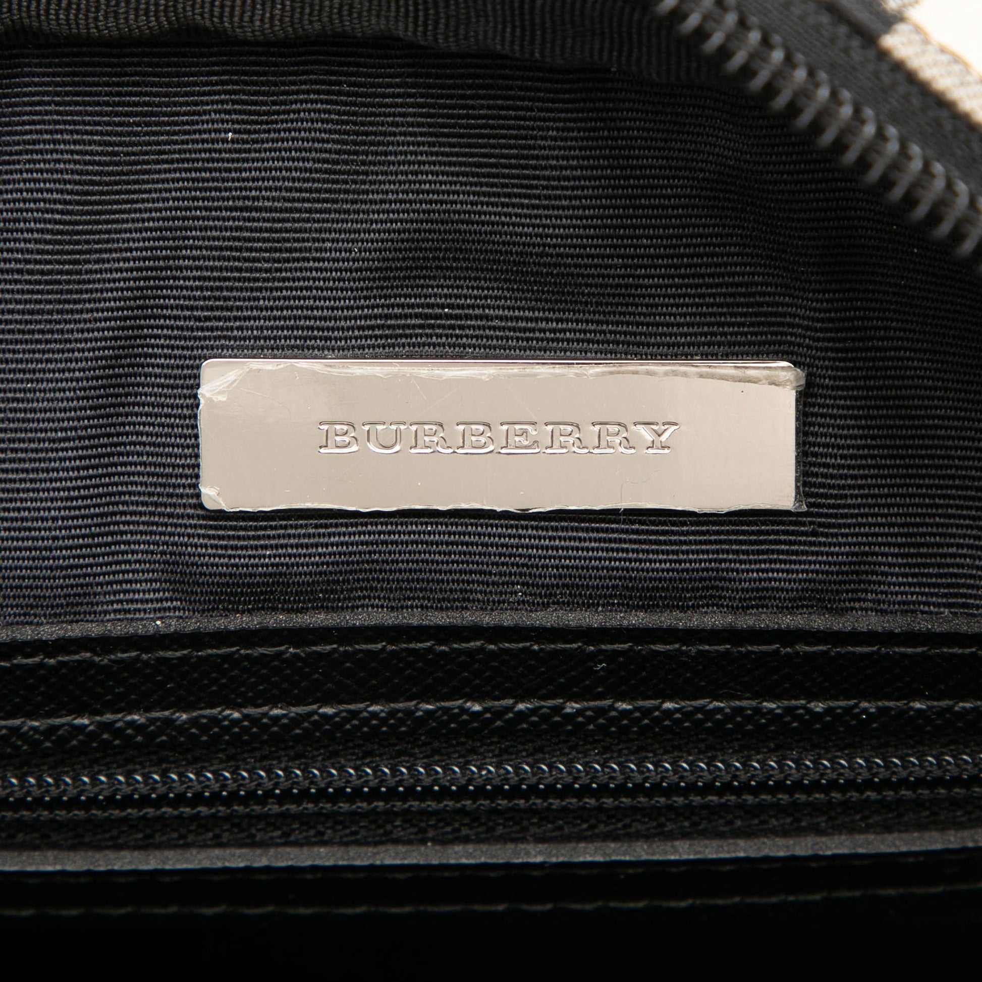 Burberry House Check Canvas Crossbody