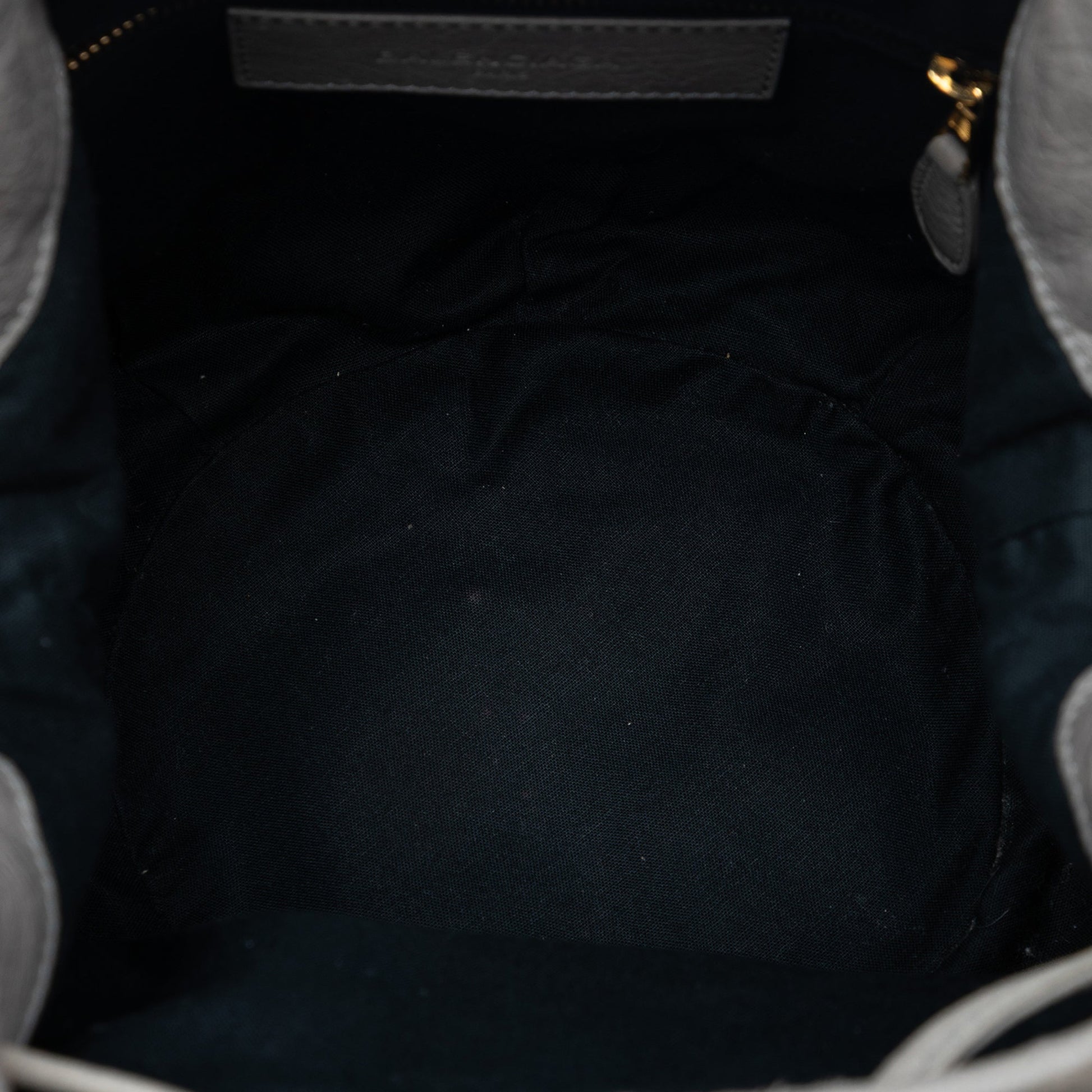Lambskin Motocross Giant 21 Pompon Bucket Bag