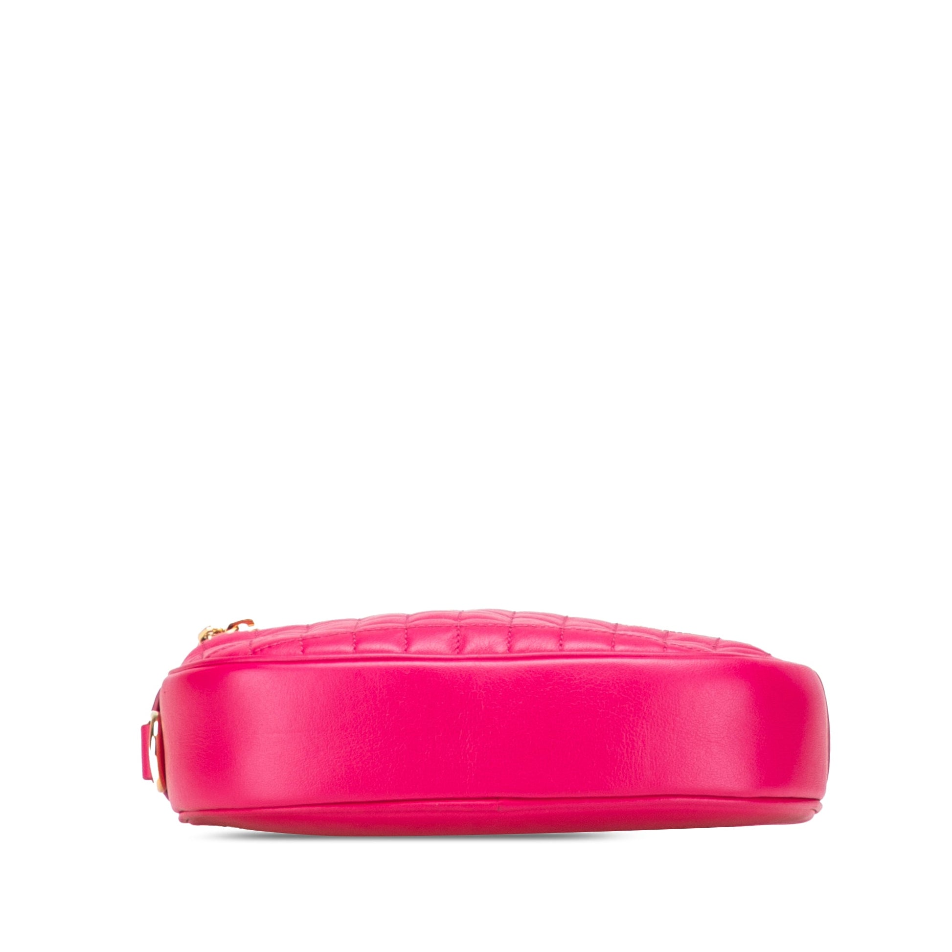 Celine Quilted Calfskin C Charm Crossbody