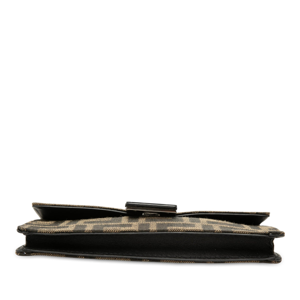 Fendi Zucca Canvas Convertible Baguette Pouch