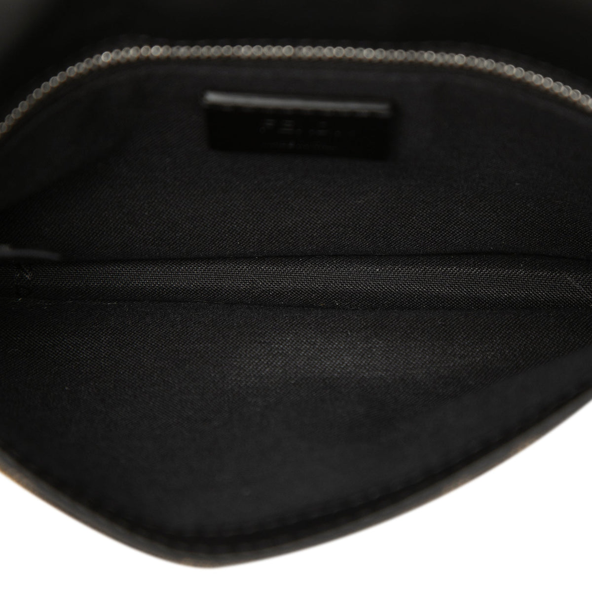 Fendi Zucca Canvas Convertible Baguette Pouch