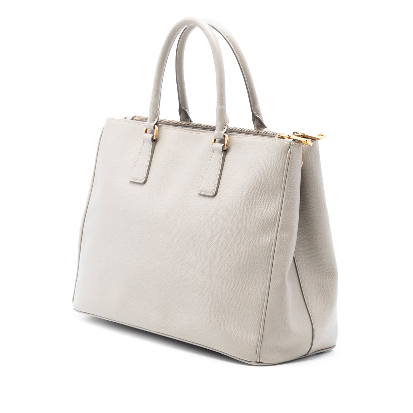 Prada Large Saffiano Lux Galleria Double Zip Tote
