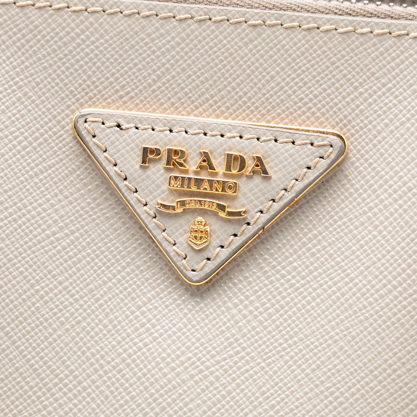 Prada Large Saffiano Lux Galleria Double Zip Tote