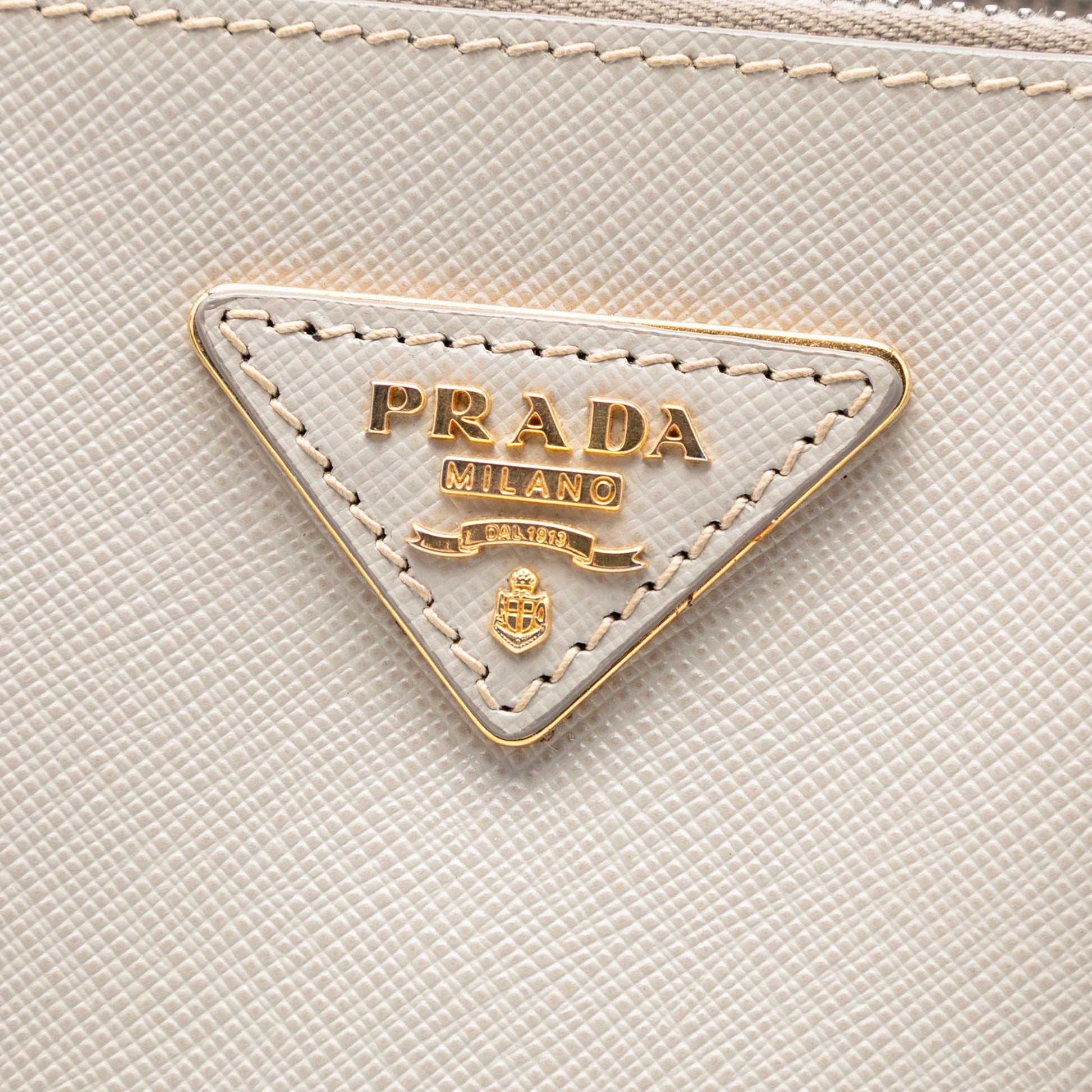 Prada Large Saffiano Lux Galleria Double Zip Tote