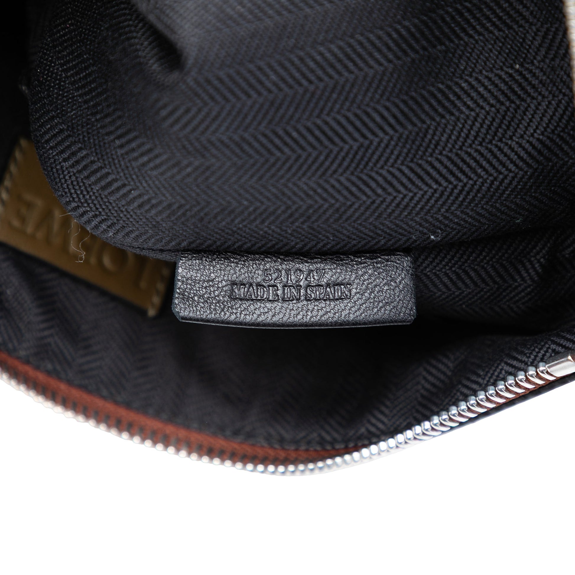 LOEWE Leather Anagram Flat Pouch