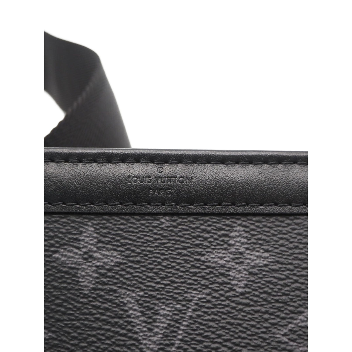 Louis Vuitton Monogram Eclipse Gaston Wearable Wallet — Black