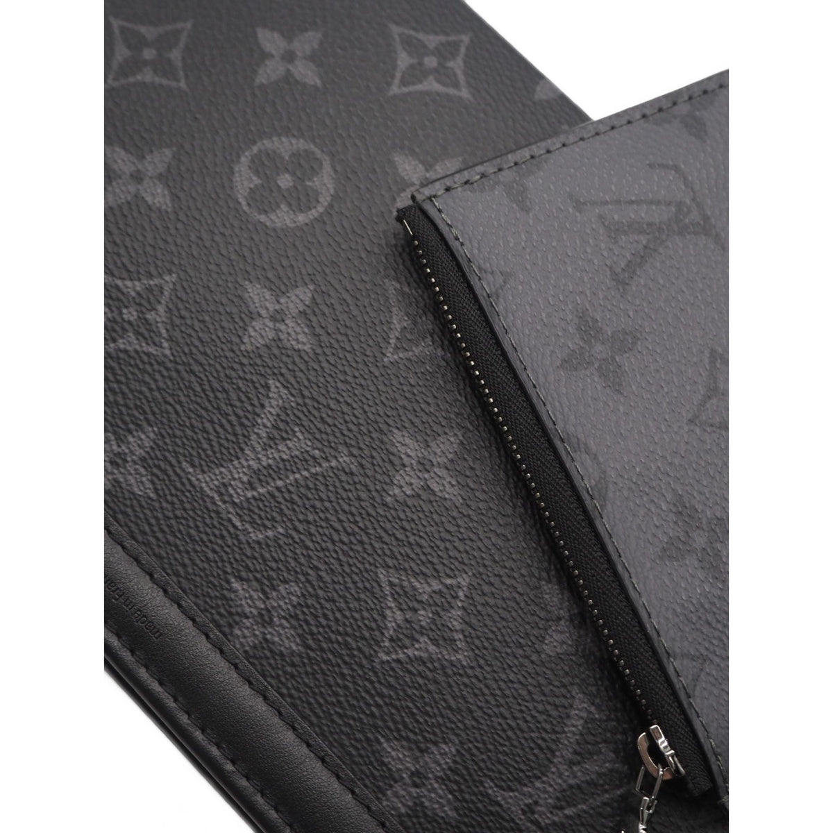 Louis Vuitton Monogram Eclipse Gaston Wearable Wallet — Black