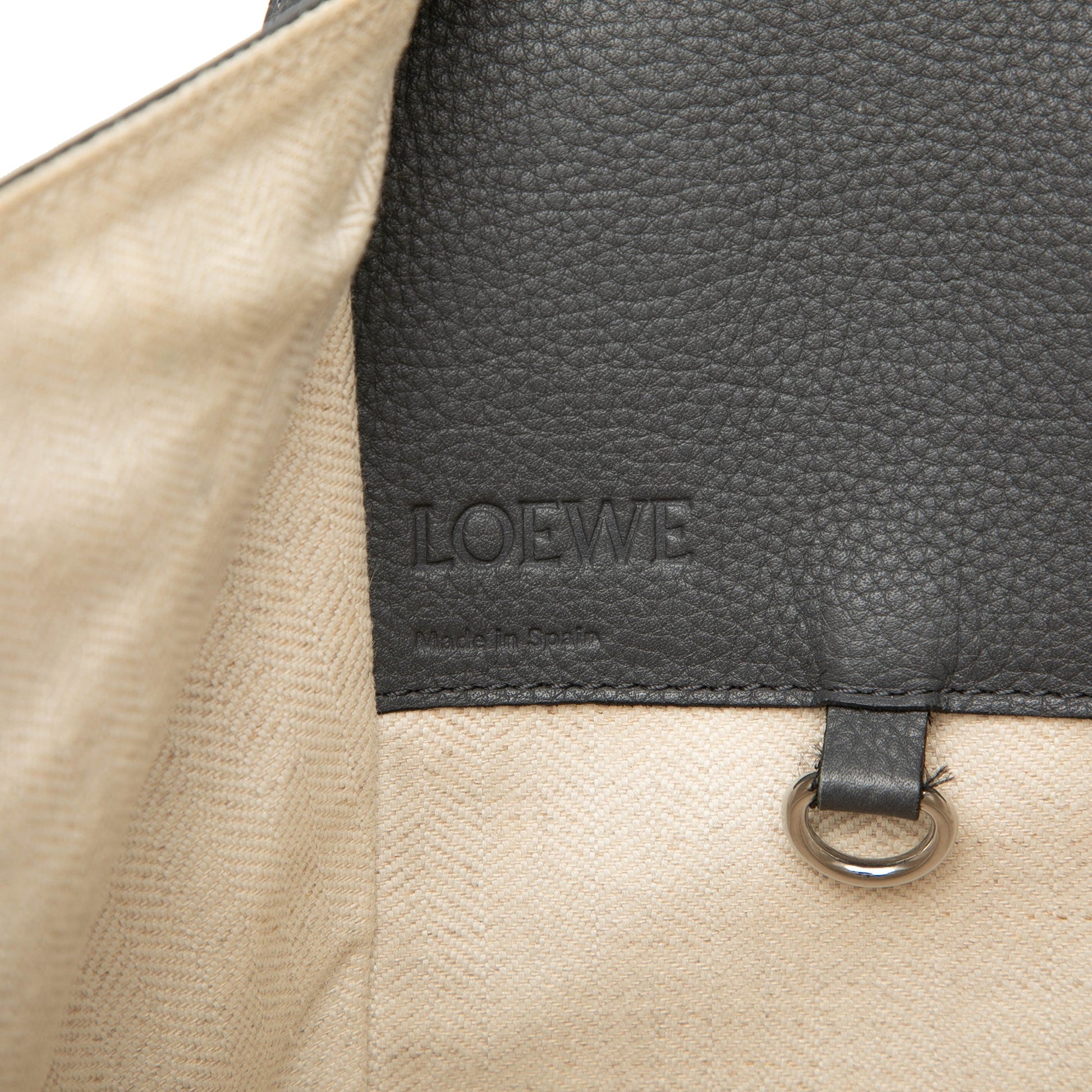 LOEWE Small Leather Hammock Satchel