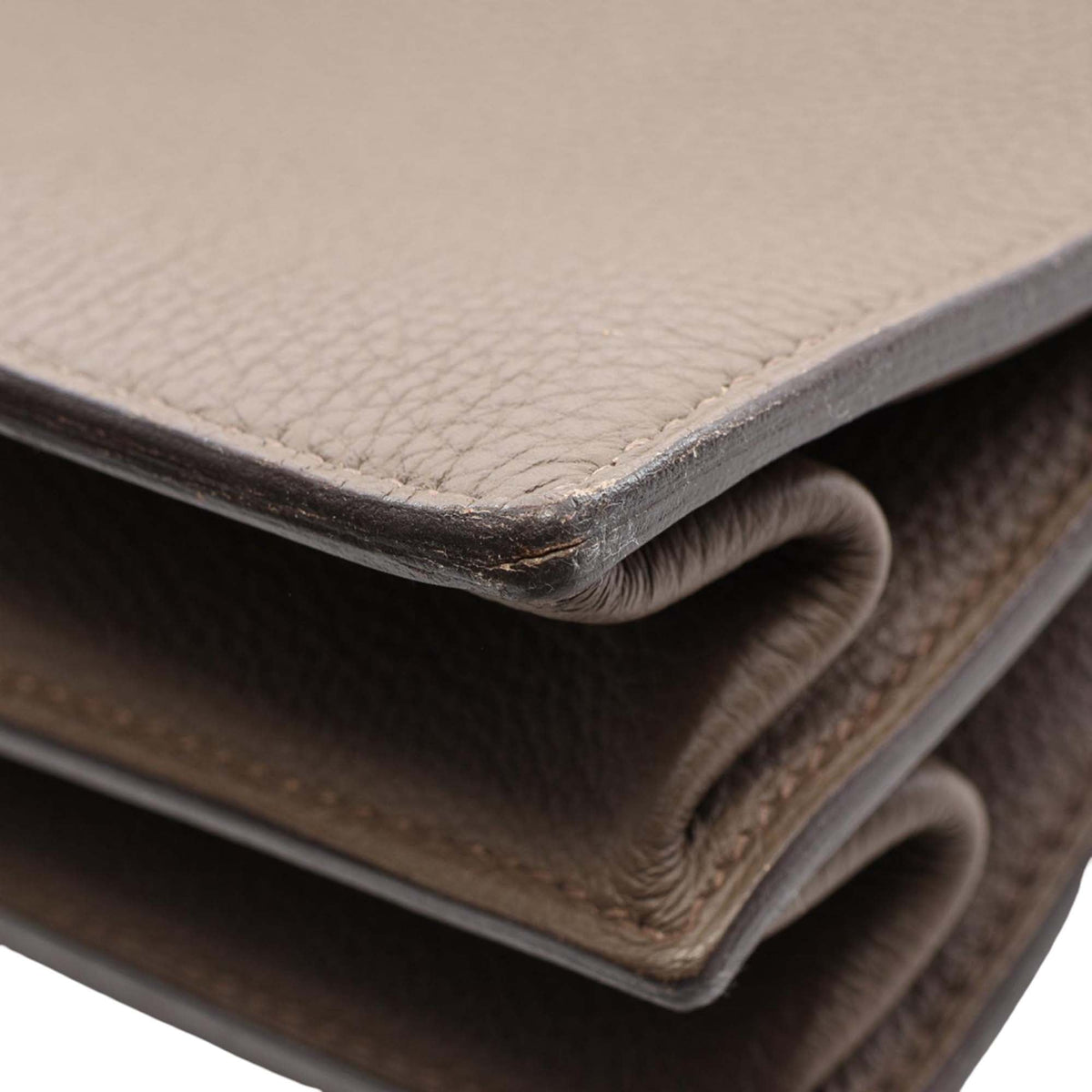 Hermès Togo Sac A Depeches 38 — Brown