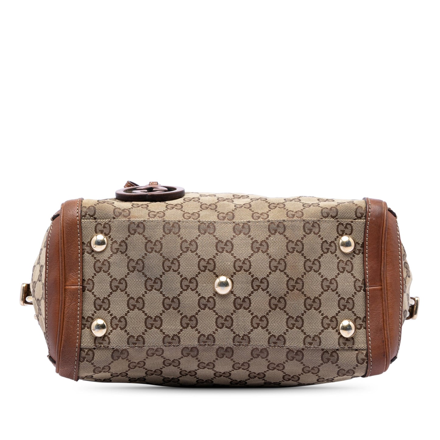 Medium GG Canvas Charm Satchel