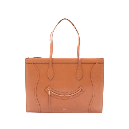 Celine Leather Flat New Luggage Cabas