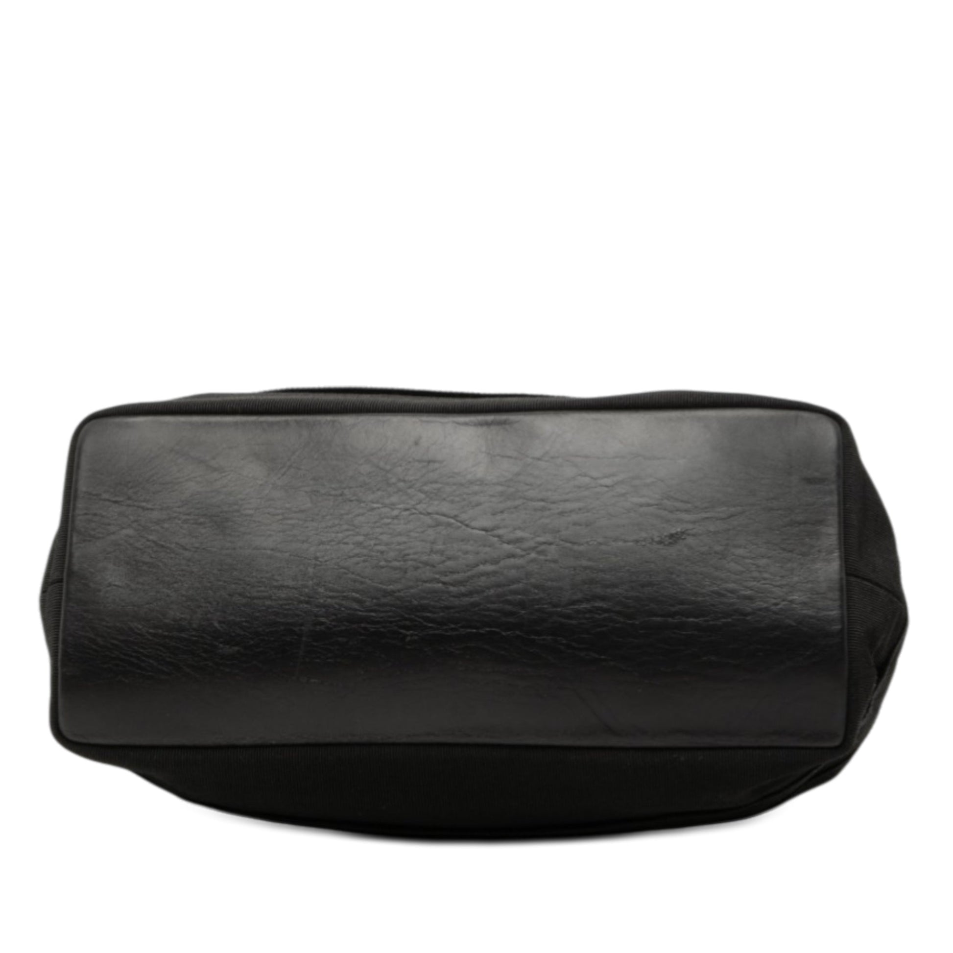 Nylon Tiered Grosgrain Shoulder Bag