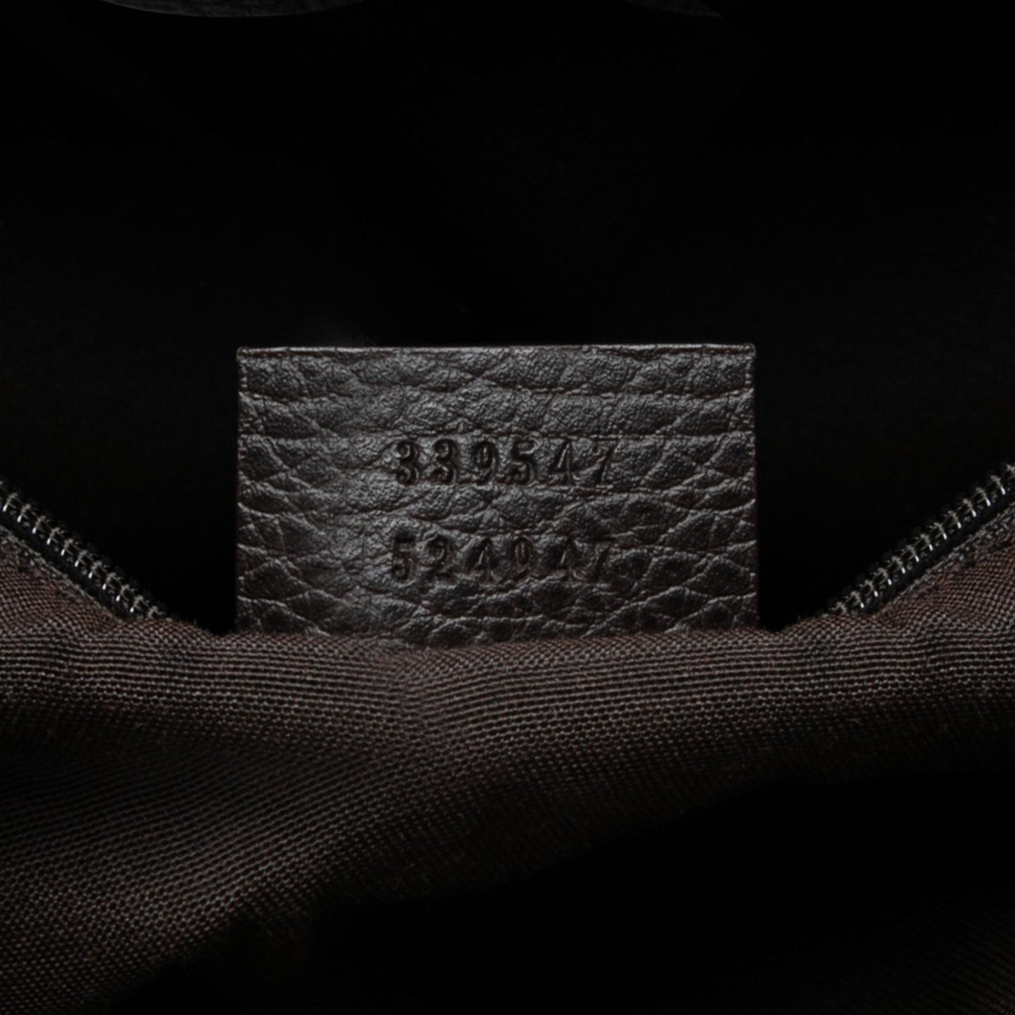Grained Calfskin Bamboo Shopper Tote