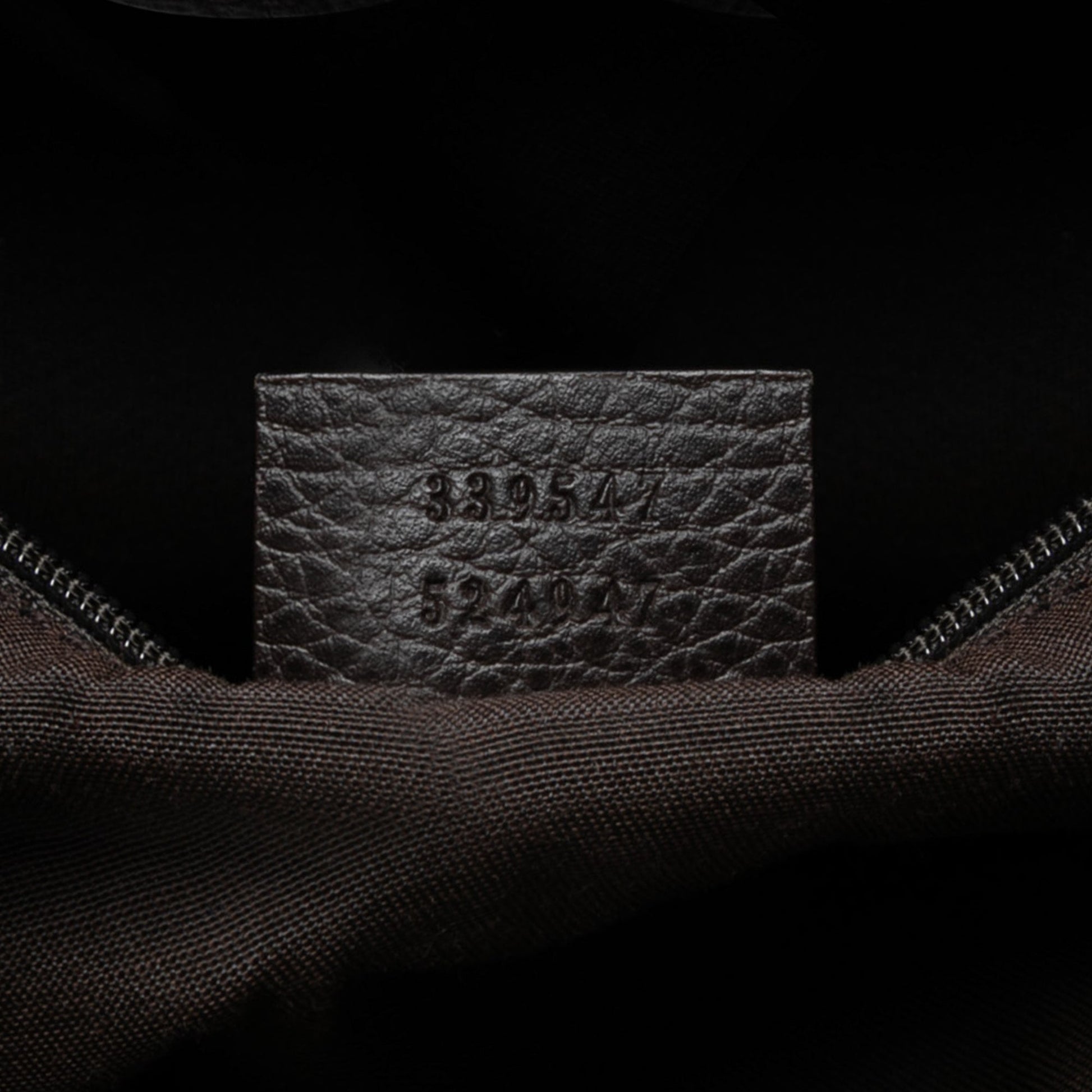Grained Calfskin Bamboo Shopper Tote