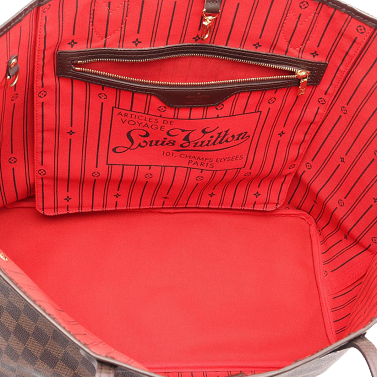 Louis Vuitton Damier Ebene Neverfull GM