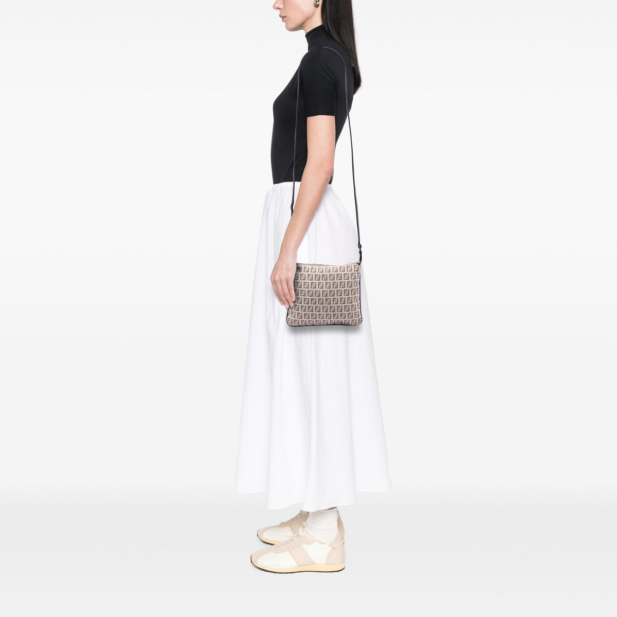 Fendi Zucchino Canvas Crossbody
