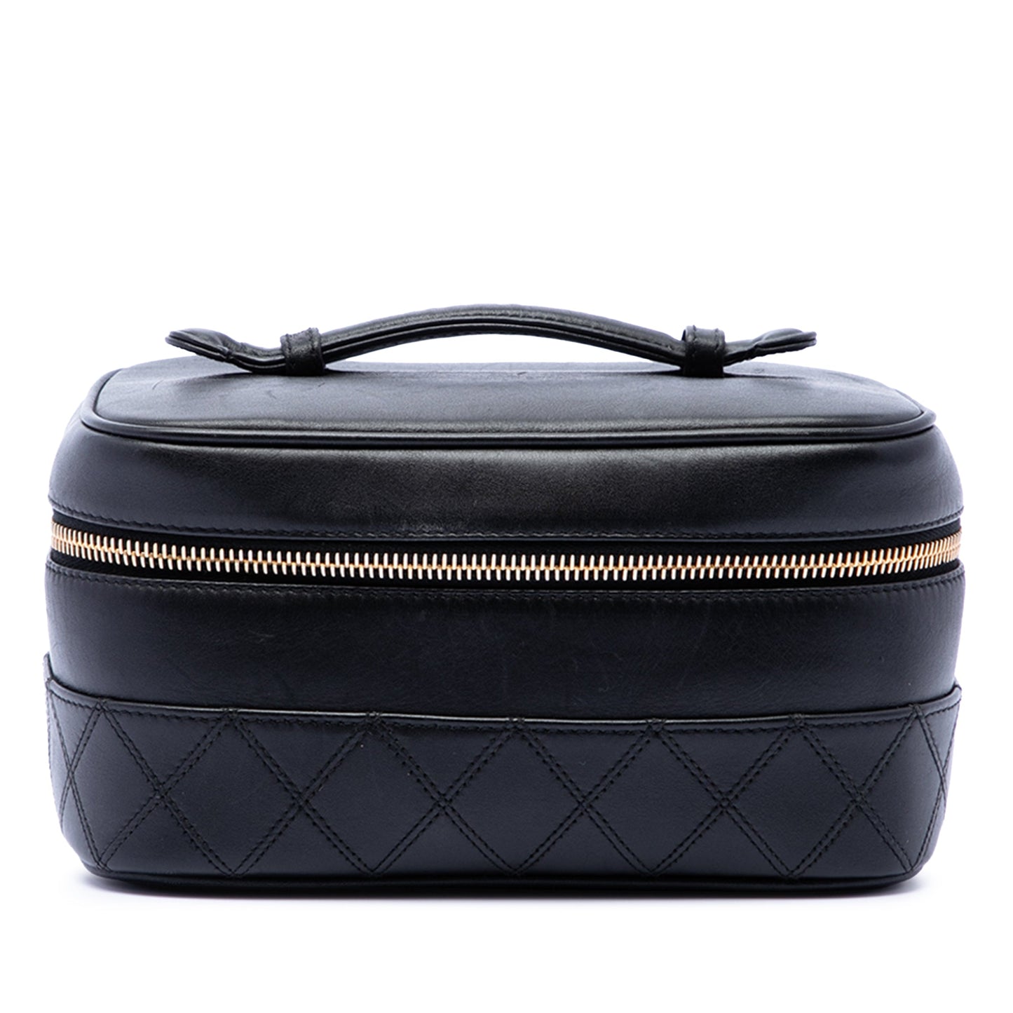 Chanel CC Quilted Lambskin Vanity Case